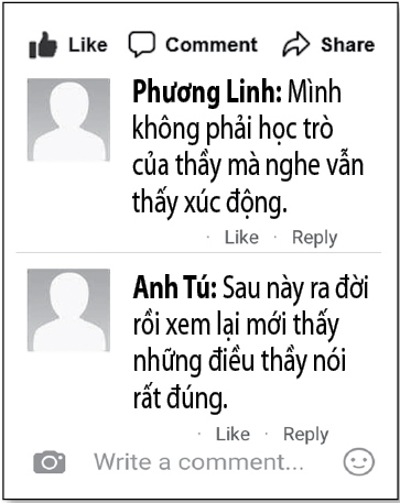Lời dặn của thầy giáo khiến nhiều người xúc động - Ảnh 3. Lời dặn của thầy giáo khiến nhiều người xúc động - Ảnh 3.