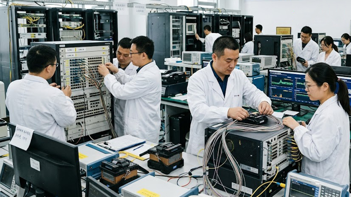Trung Quốc ra mắt mạng cáp quang thế hệ mới, truyền dữ liệu nhiều hơn 5 lần - Ảnh 1.