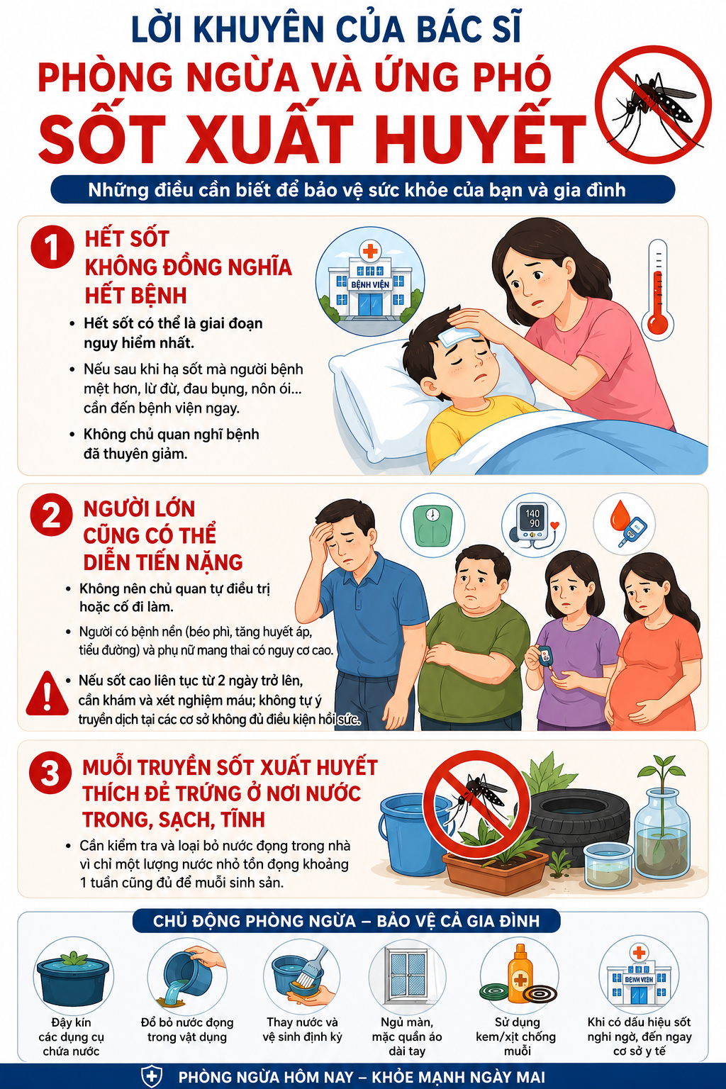 Sốt xuất huyết bước vào mùa cao điểm, chuyên gia đưa ra lời khuyên quan trọng - Ảnh 3.
