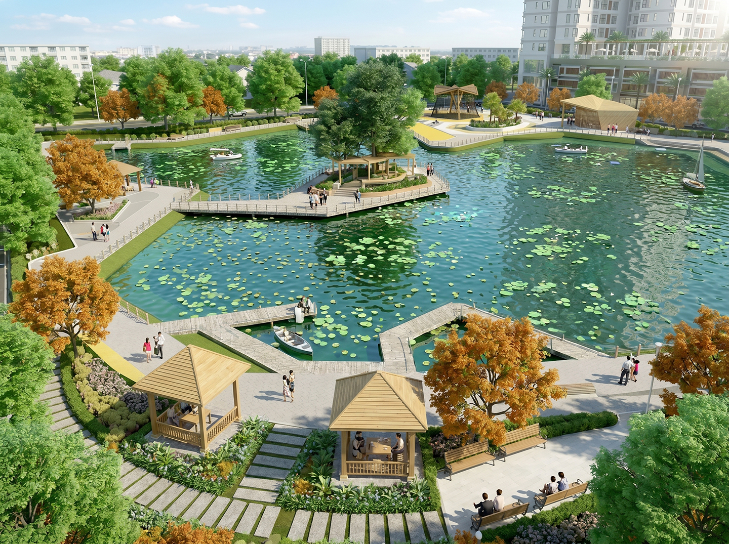 Không gian sống gắn với sức khỏe dần trở thành ưu tiên tại Nam Sài Gòn - Ảnh 1.