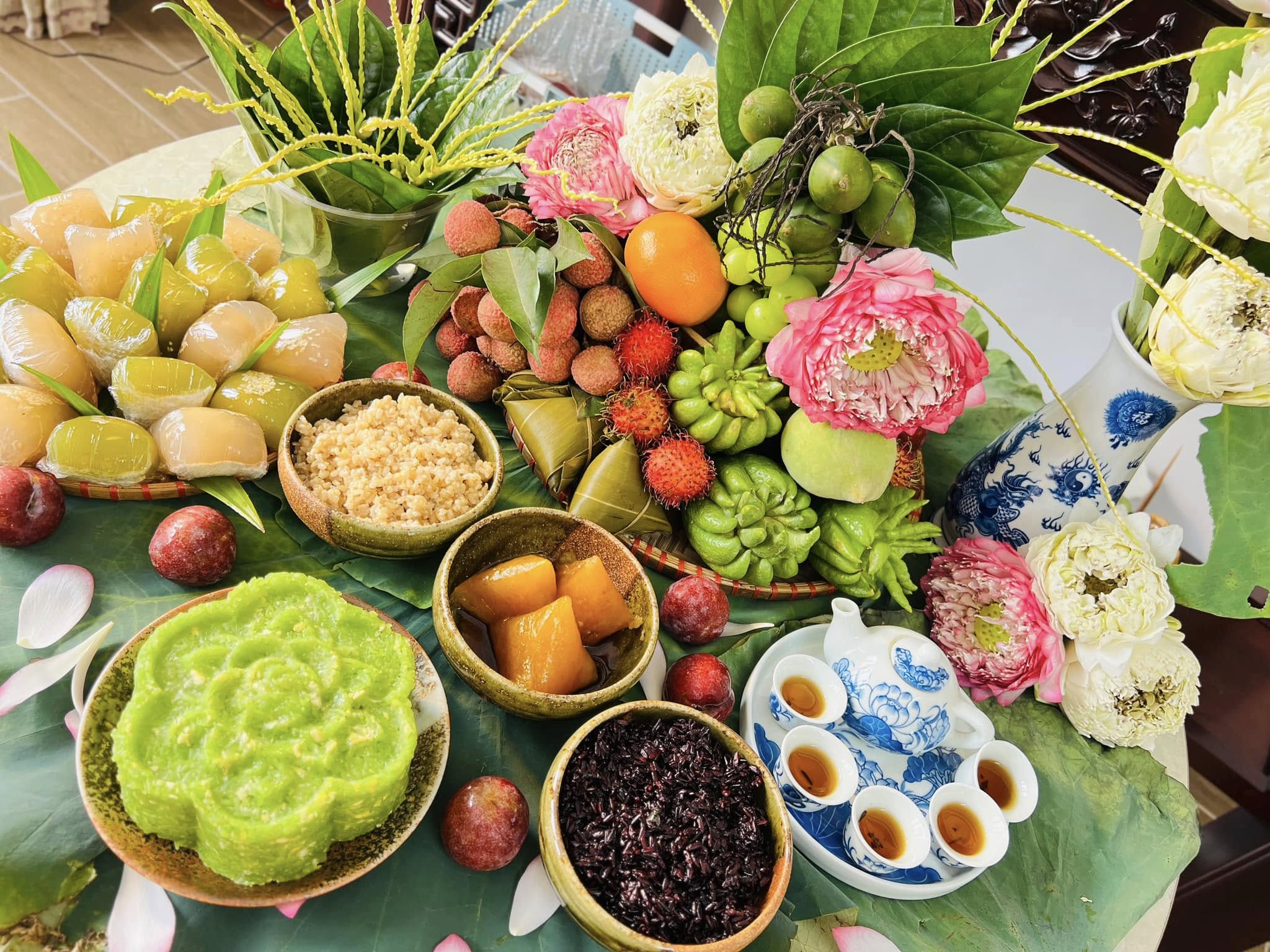 M&acirc;m c&uacute;ng tết Đoan Ngọ 5.5 &Acirc;m lịch đẹp mắt, &yacute; nghĩa được d&acirc;n mạng chia sẻ  - Ảnh 5.