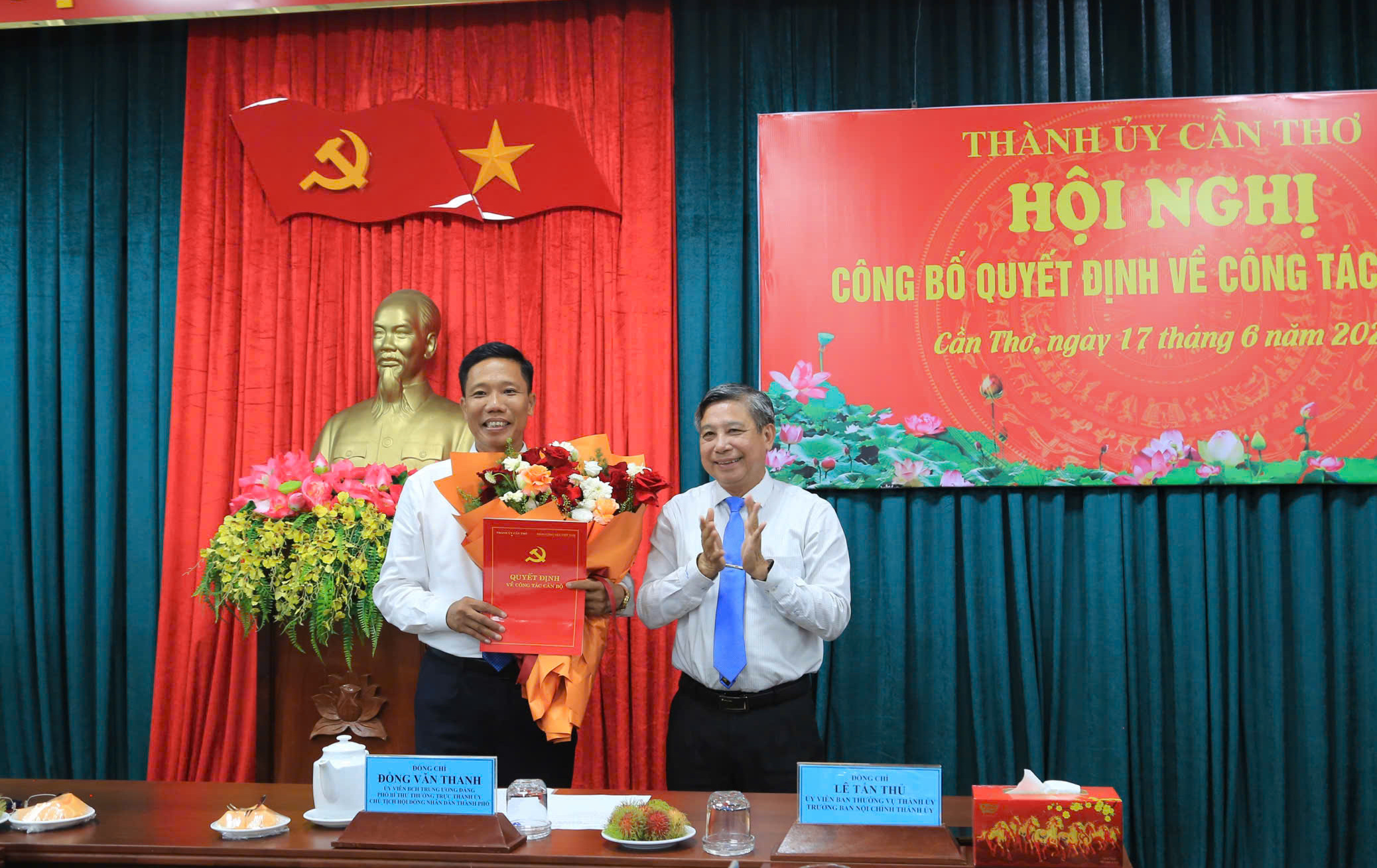 Nguyên Phó chủ tịch UBND thành phố Cần Thơ làm Phó trưởng Ban Nội chính- Ảnh 1.