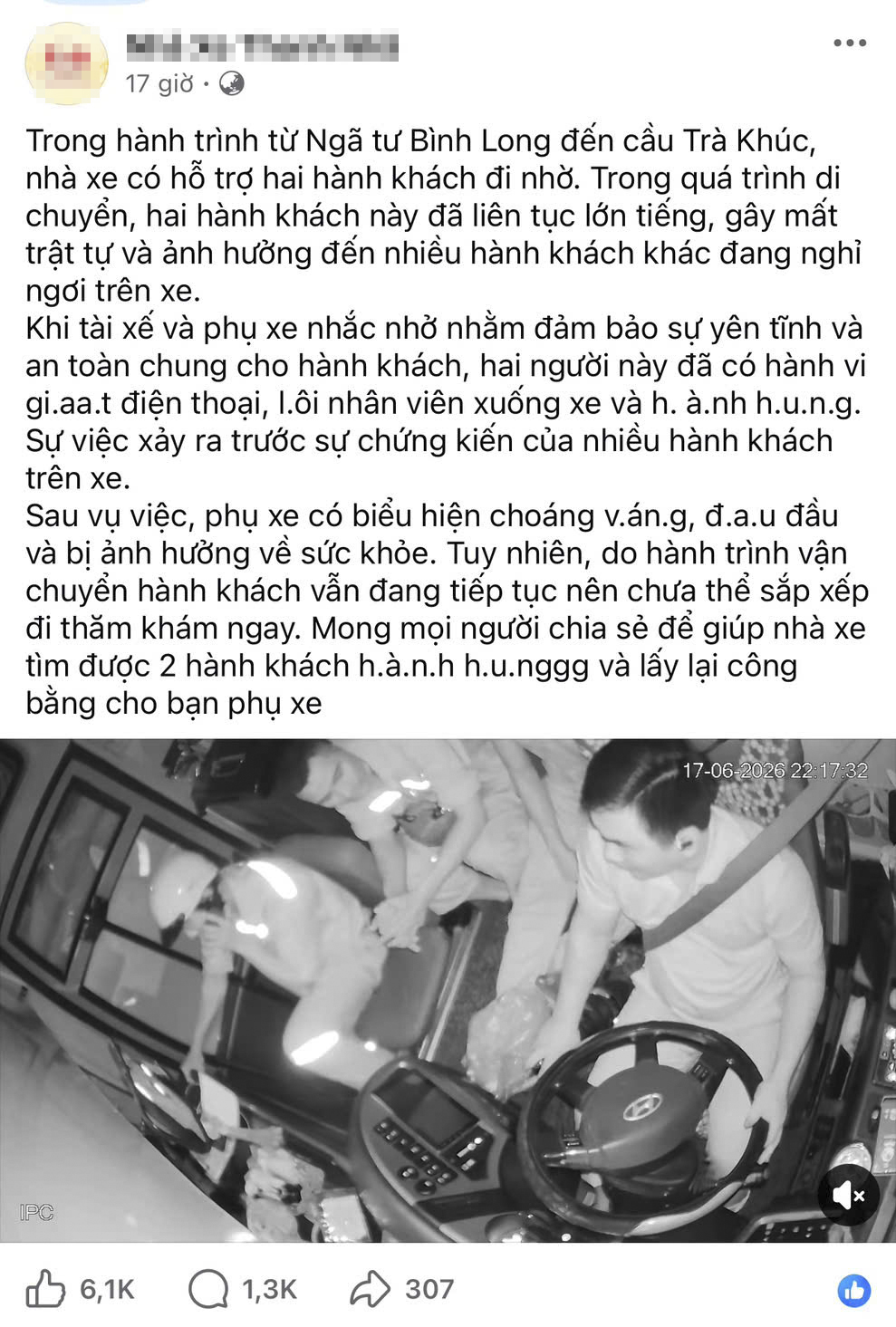 Xác minh vụ cho 2 người đàn ông đi nhờ xe khách, phụ xe bị hành hung- Ảnh 2. Xác minh vụ cho 2 người đàn ông đi nhờ xe khách, phụ xe bị hành hung- Ảnh 2.