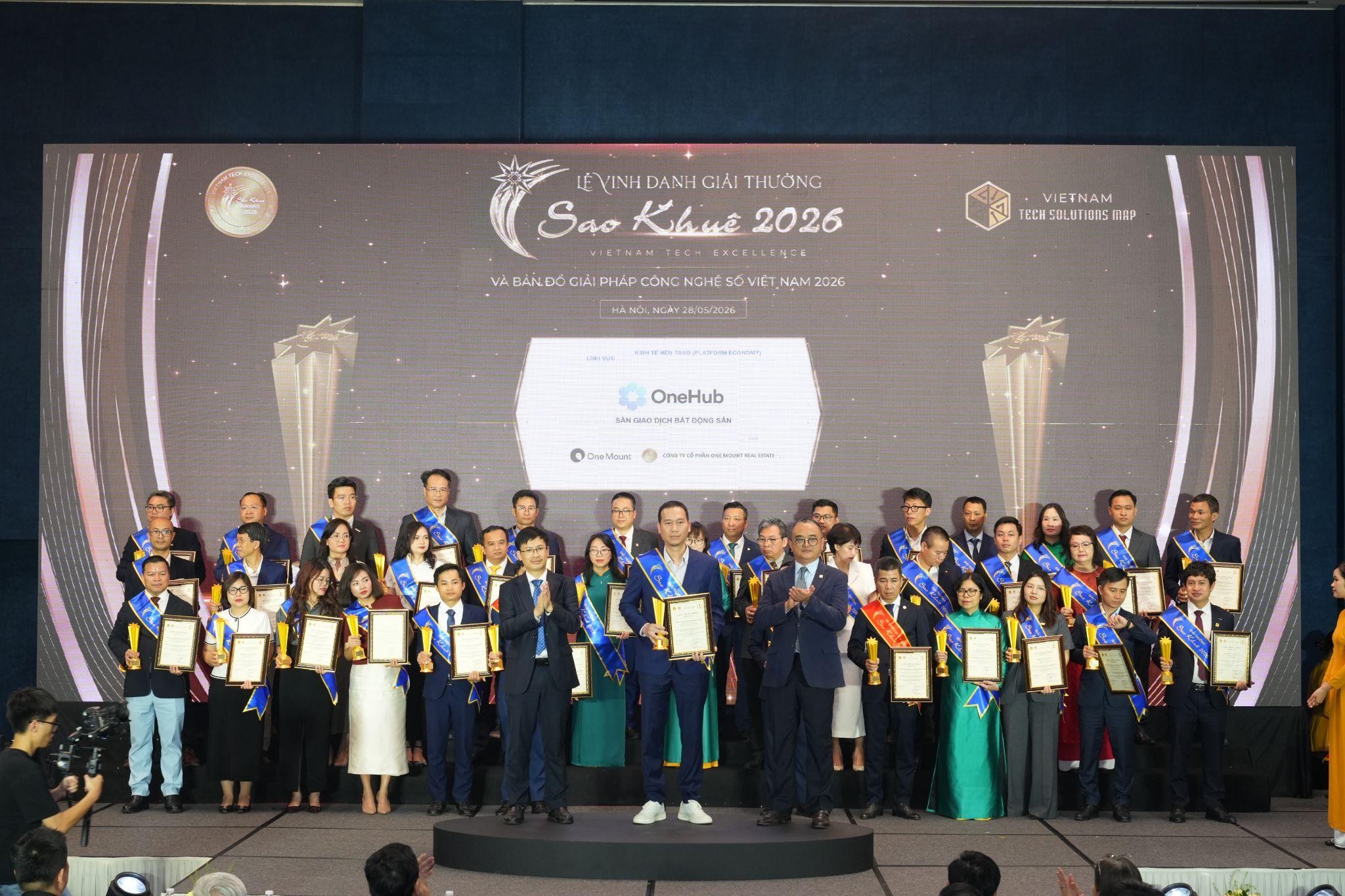 Loạt giải pháp công nghệ đạt giải Sao Khuê: One Mount khẳng định vai trò ‘Innovation Hub’  - Ảnh 1.