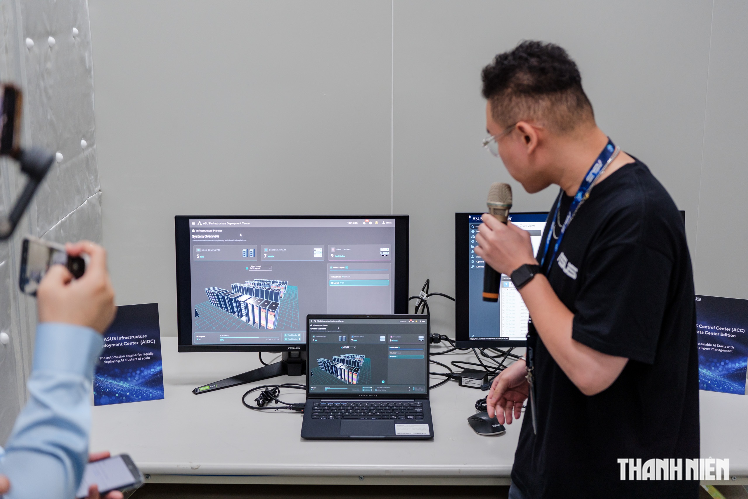Bên trong phòng thí nghiệm hạ tầng AI của ASUS tại Computex 2026 - Ảnh 1.