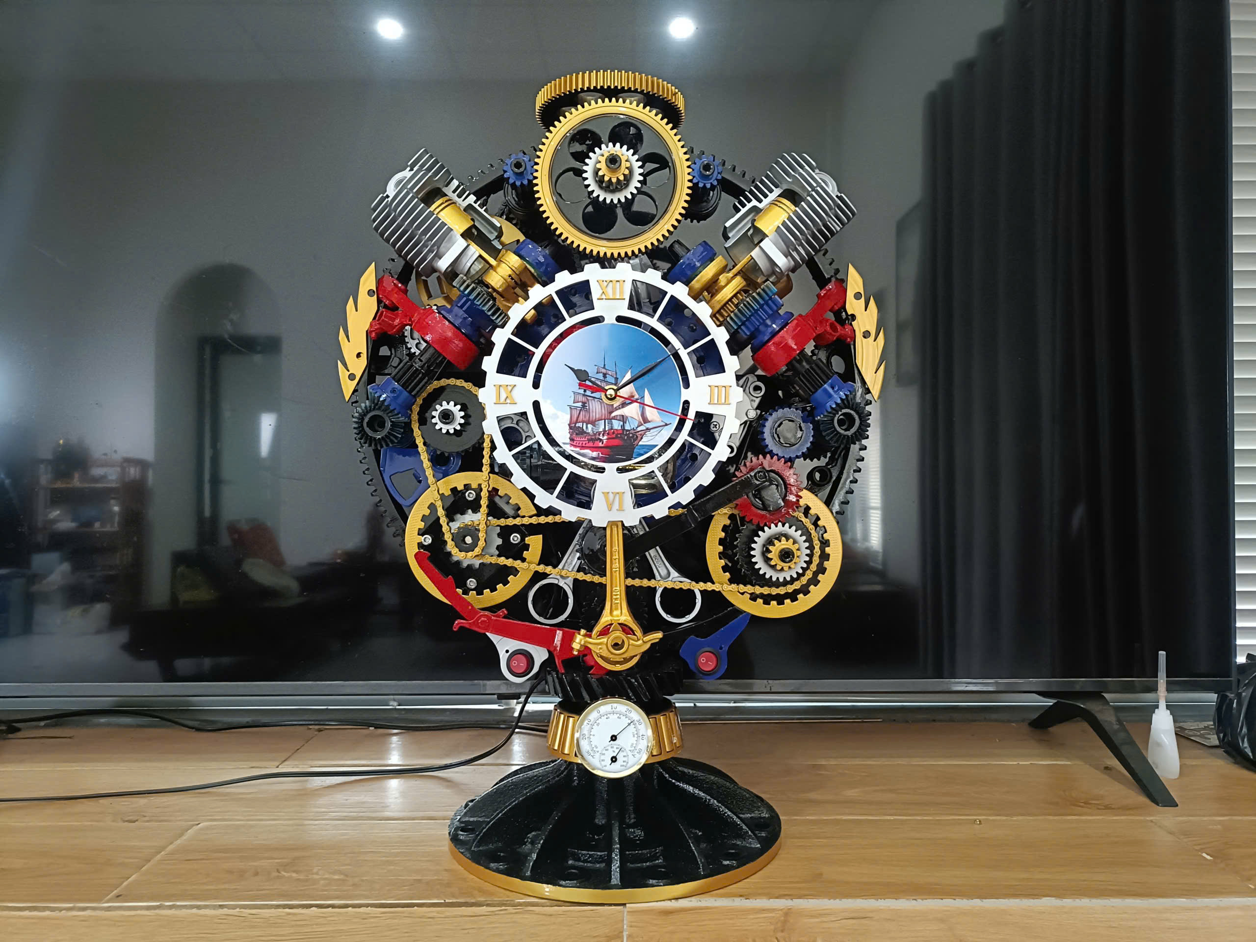 Từng bị chê viển vông, chàng trai biến sắt vụn thành đồng hồ cơ khí độc đáo - Ảnh 6.