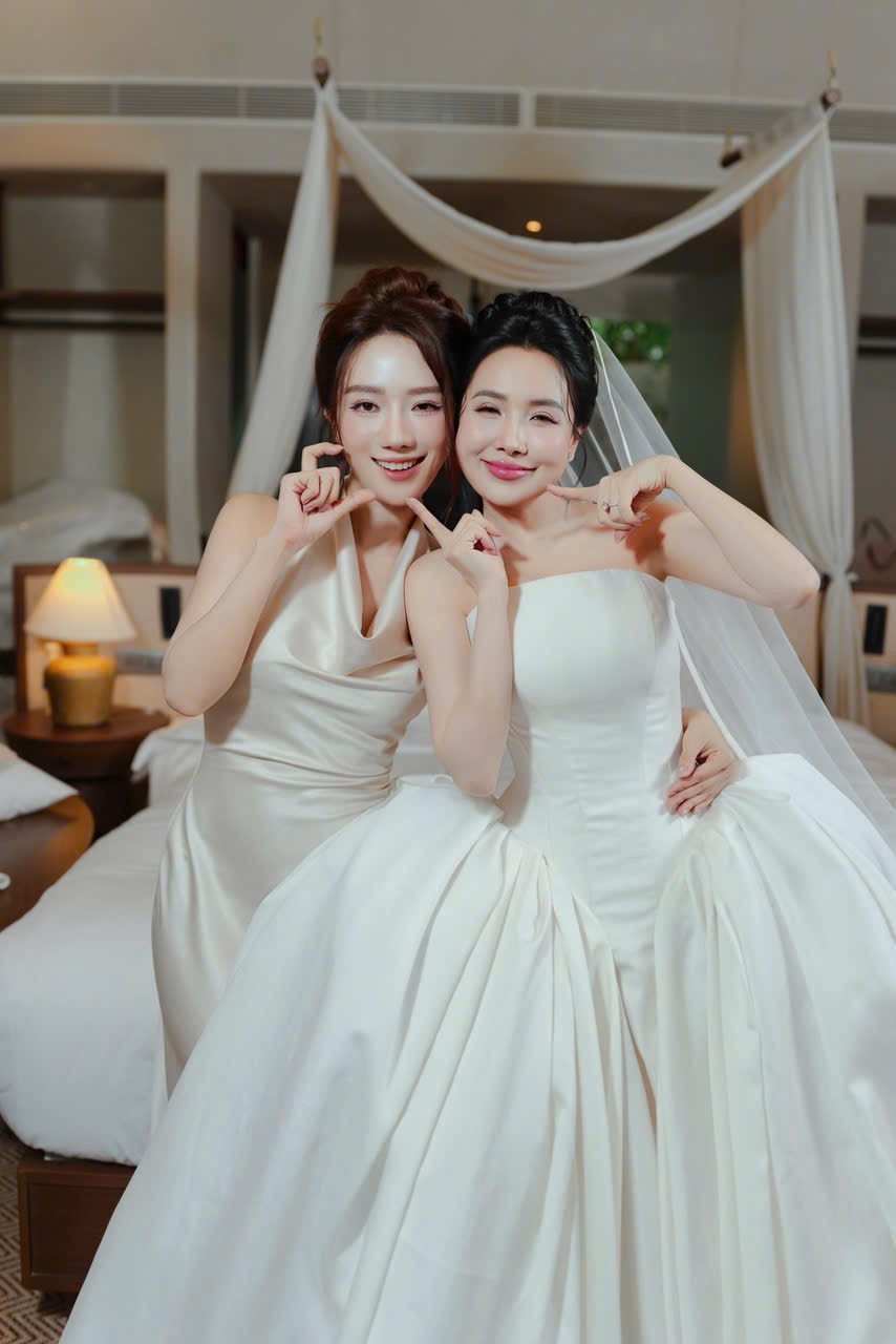 Hai váy cưới tiền tỉ của Viên Vibi gây chú ý - Ảnh 6.