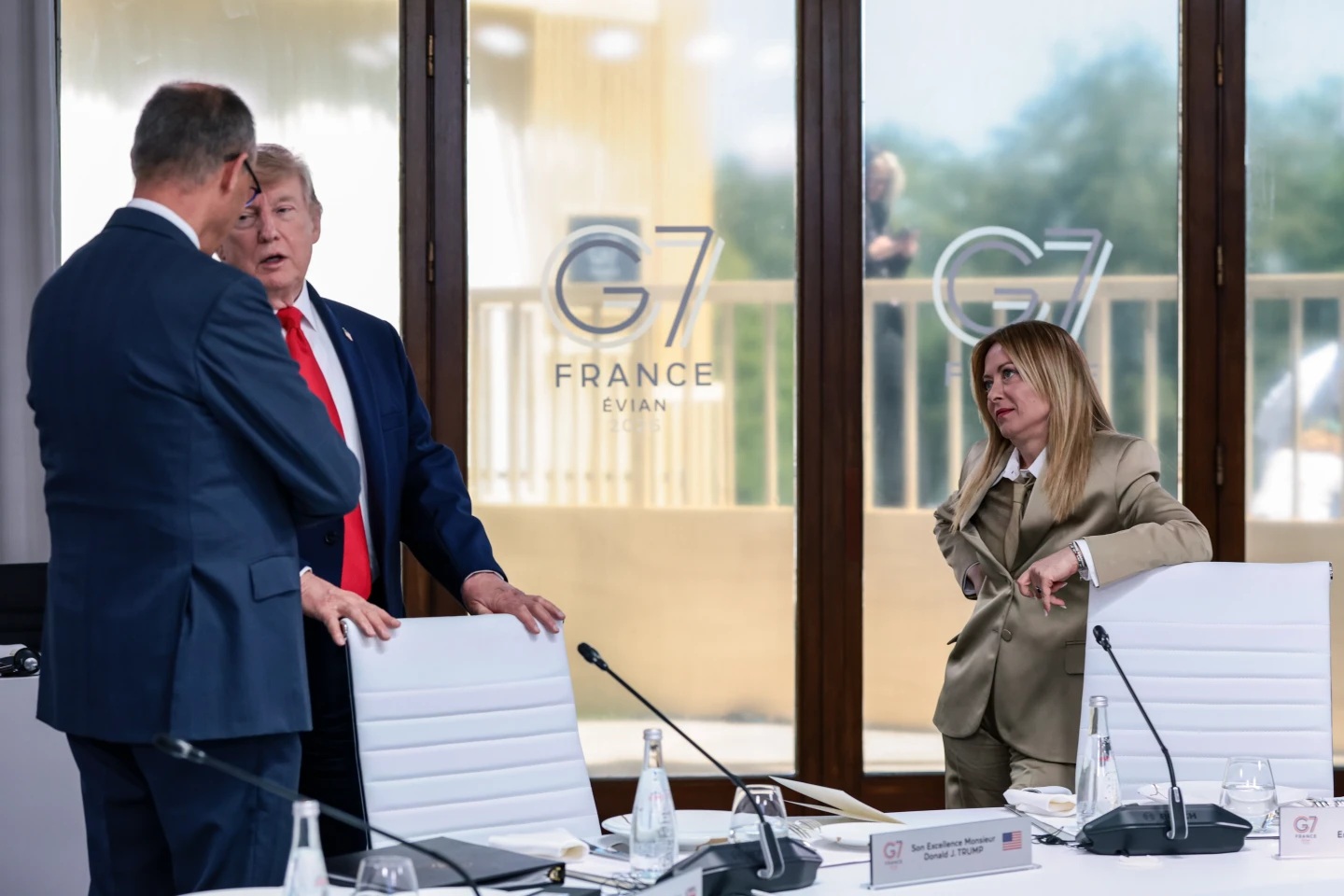 Tổng thống Trump và Thủ tướng Ý Meloni leo thang tranh cãi- Ảnh 1.
