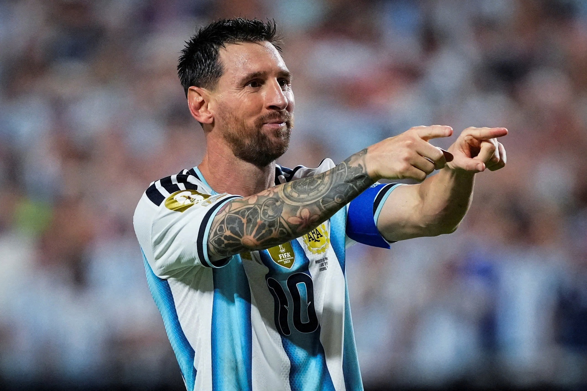Messi viết tiếp câu chuyện lịch sử World Cup- Ảnh 2. Messi viết tiếp câu chuyện lịch sử World Cup- Ảnh 2.