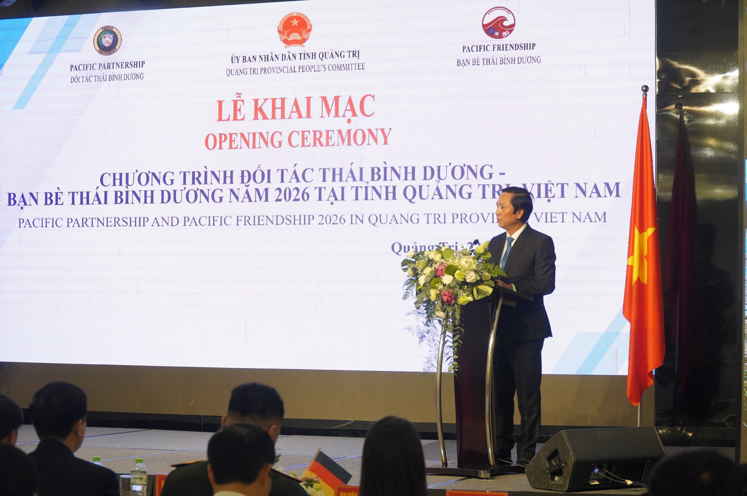 Ông Hùng Cao, Quyền Bộ trưởng Hải quân Mỹ dự chương trình PP-PD 26 tại Quảng Trị- Ảnh 2.