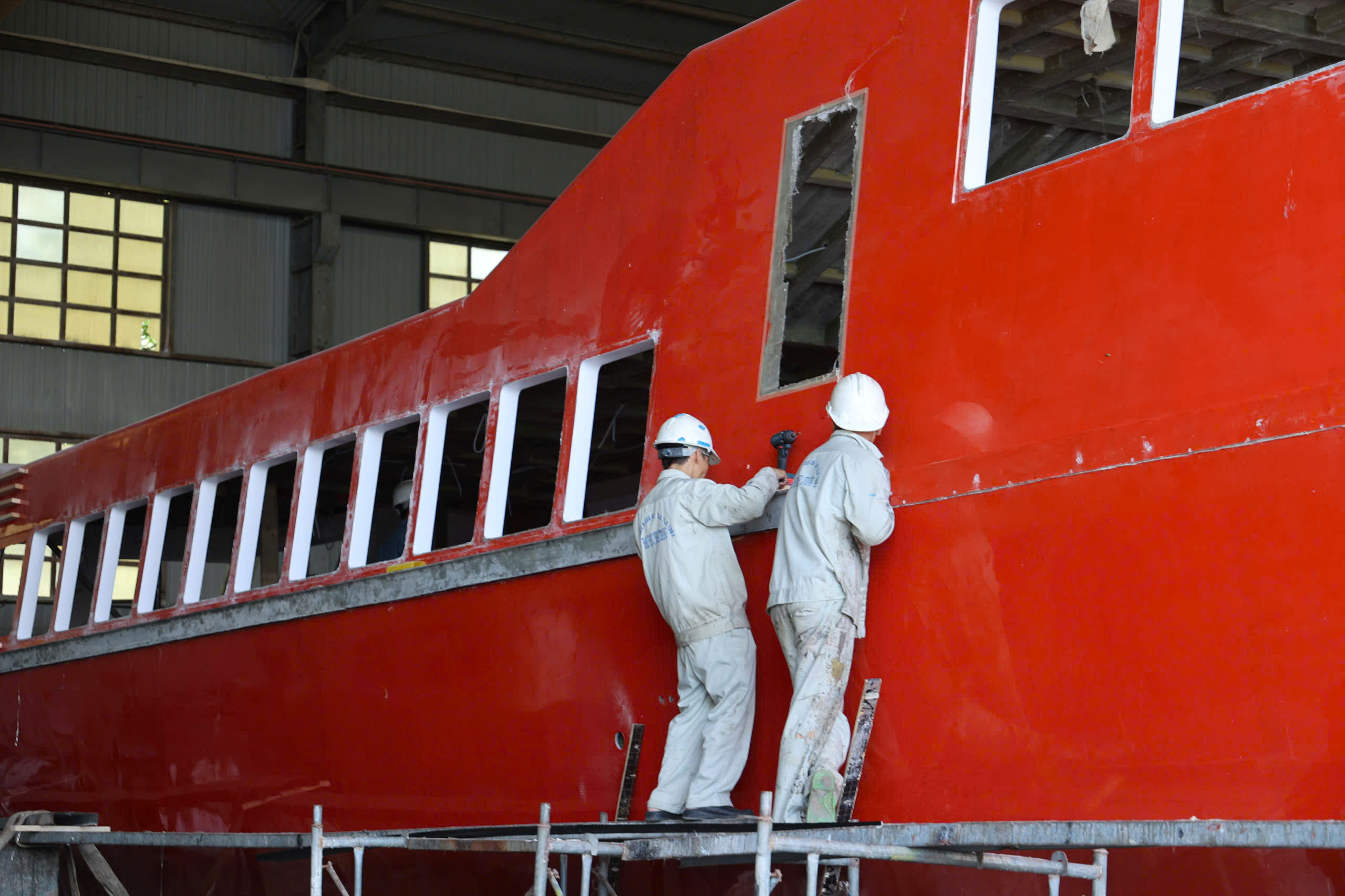 UNINSHIP - 4 thập kỷ định hình ngành đóng tàu composite Việt Nam- Ảnh 6. UNINSHIP - 4 thập kỷ định hình ngành đóng tàu composite Việt Nam- Ảnh 6.