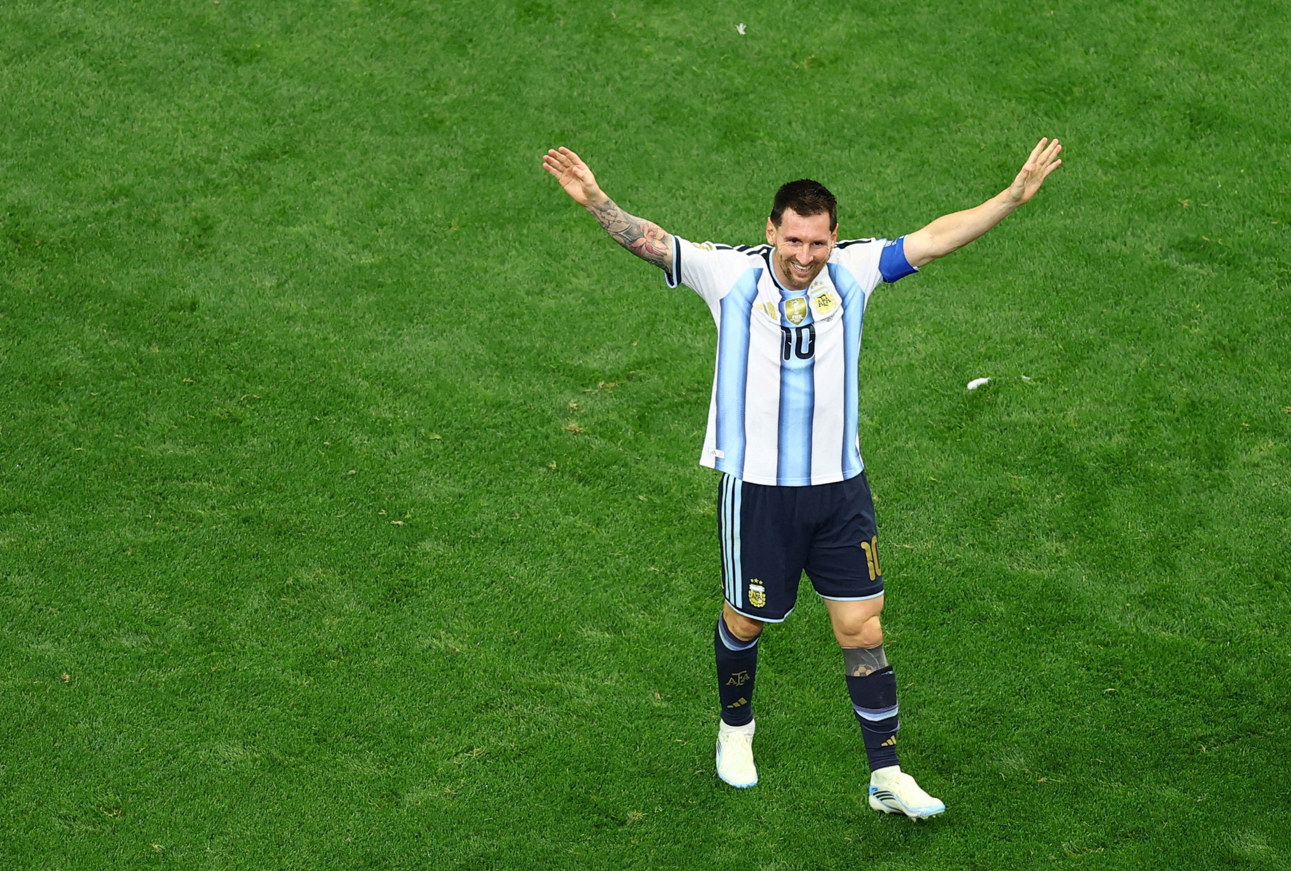 Messi lại làm điều không tưởng ở tuổi 39: Phá kỷ lục World Cup dù hỏng penalty - Ảnh 1. Messi lại làm điều không tưởng ở tuổi 39: Phá kỷ lục World Cup dù hỏng penalty - Ảnh 1.