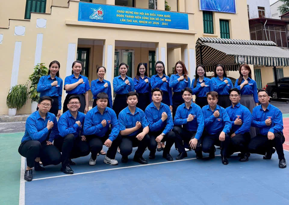 Hà Nội rực sắc xanh tuổi trẻ hướng về Đại hội Đoàn toàn quốc- Ảnh 2. Hà Nội rực sắc xanh tuổi trẻ hướng về Đại hội Đoàn toàn quốc- Ảnh 2.