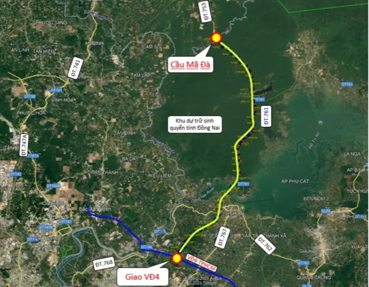 Ảnh phối cảnh 13 km đường tr&ecirc;n cao xuy&ecirc;n Khu bảo tồn thi&ecirc;n nhi&ecirc;n văn h&oacute;a Đồng Nai- Ảnh 7.