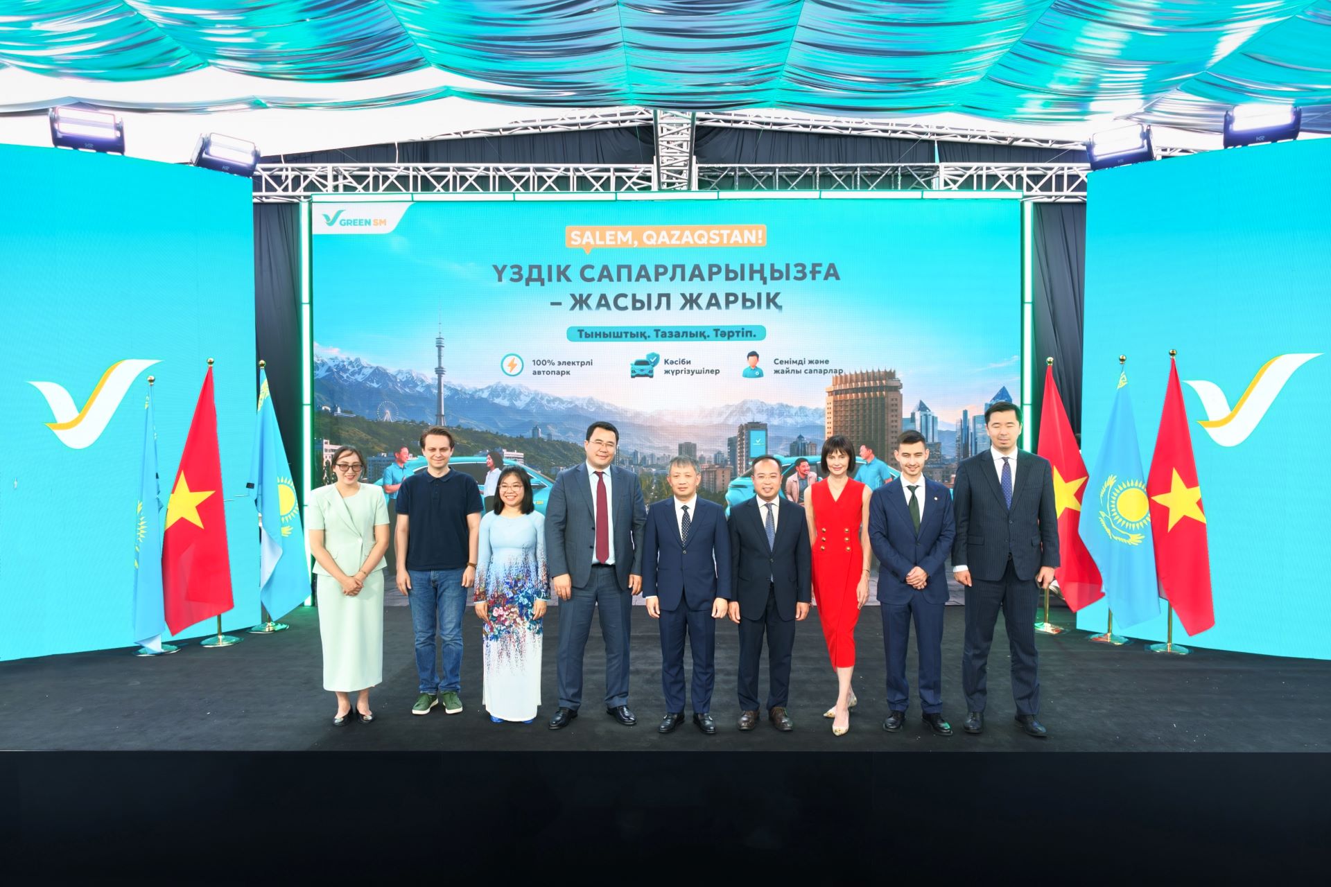 Đưa xe điện phủ Kazakhstan, Green SM trở thành doanh nghiệp Việt đầu tiên tới Trung Á- Ảnh 2.