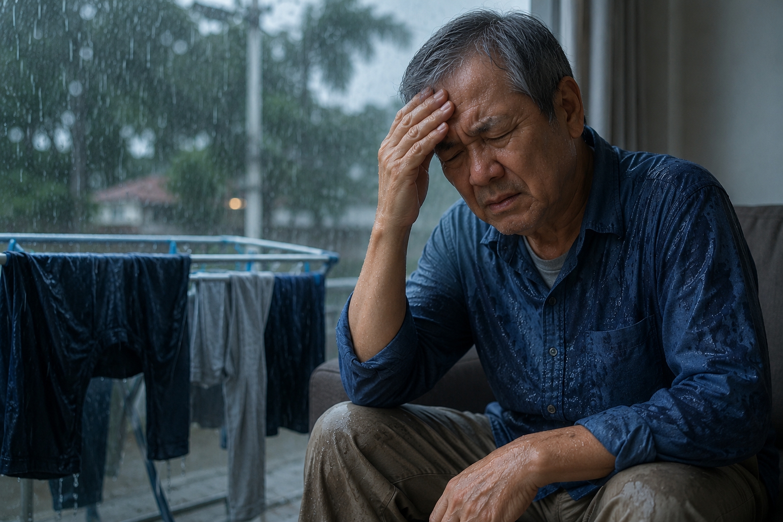 Mặc đồ ẩm, đau đầu khi trời lạnh có gây đột quỵ? Bác sĩ giải đáp - Ảnh 1.