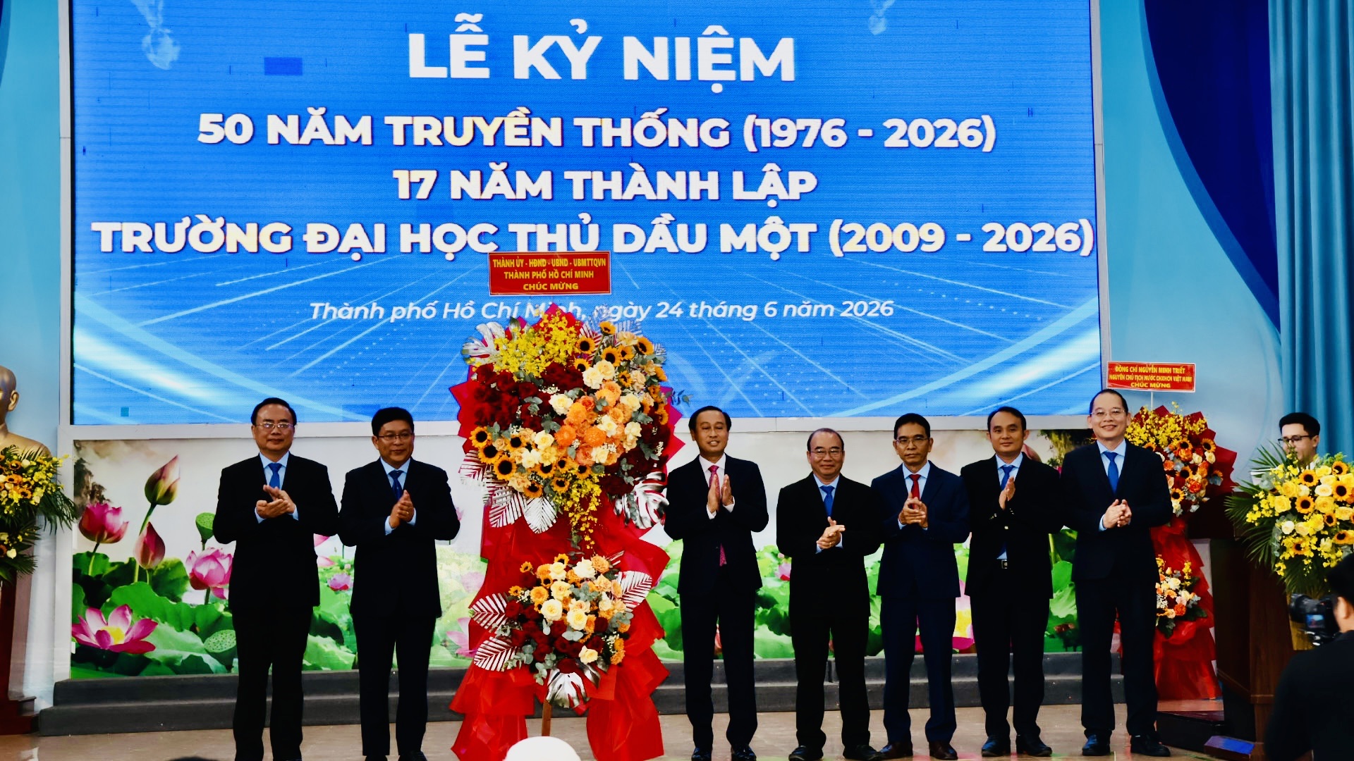 Lịch sử 50 năm truyền thống Trường đại học Thủ Dầu Một - Ảnh 3.