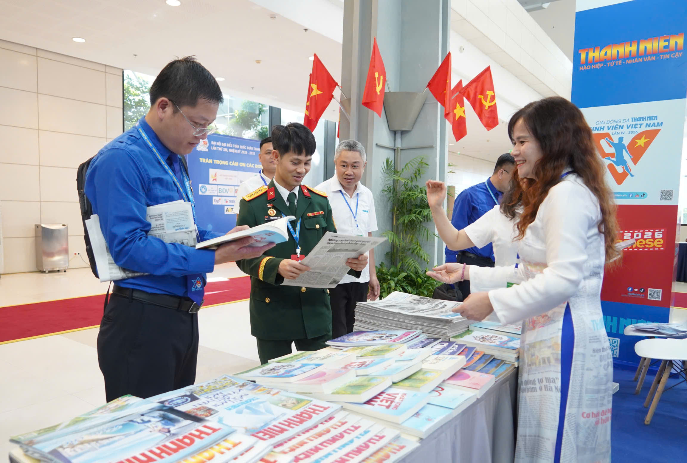 Không gian số kết nối của Báo Thanh Niên cùng người trẻ tại Đại hội Đoàn - Ảnh 4.