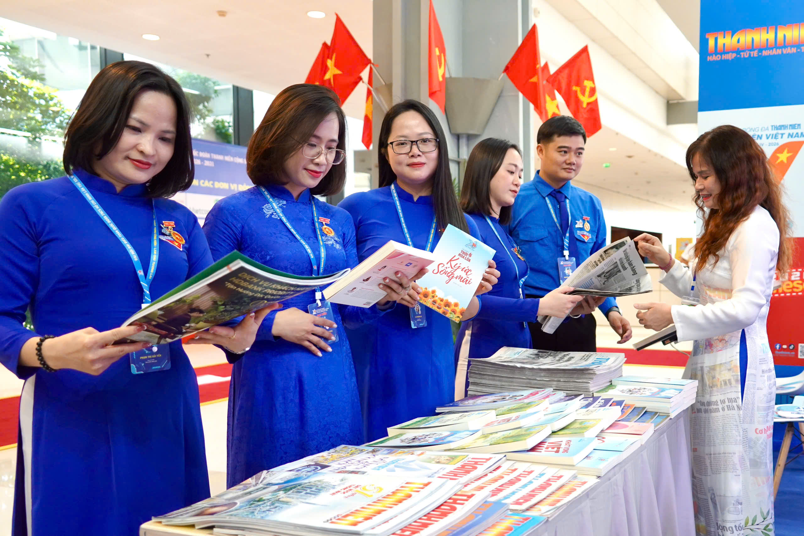 Không gian số kết nối của Báo Thanh Niên cùng người trẻ tại Đại hội Đoàn - Ảnh 1.