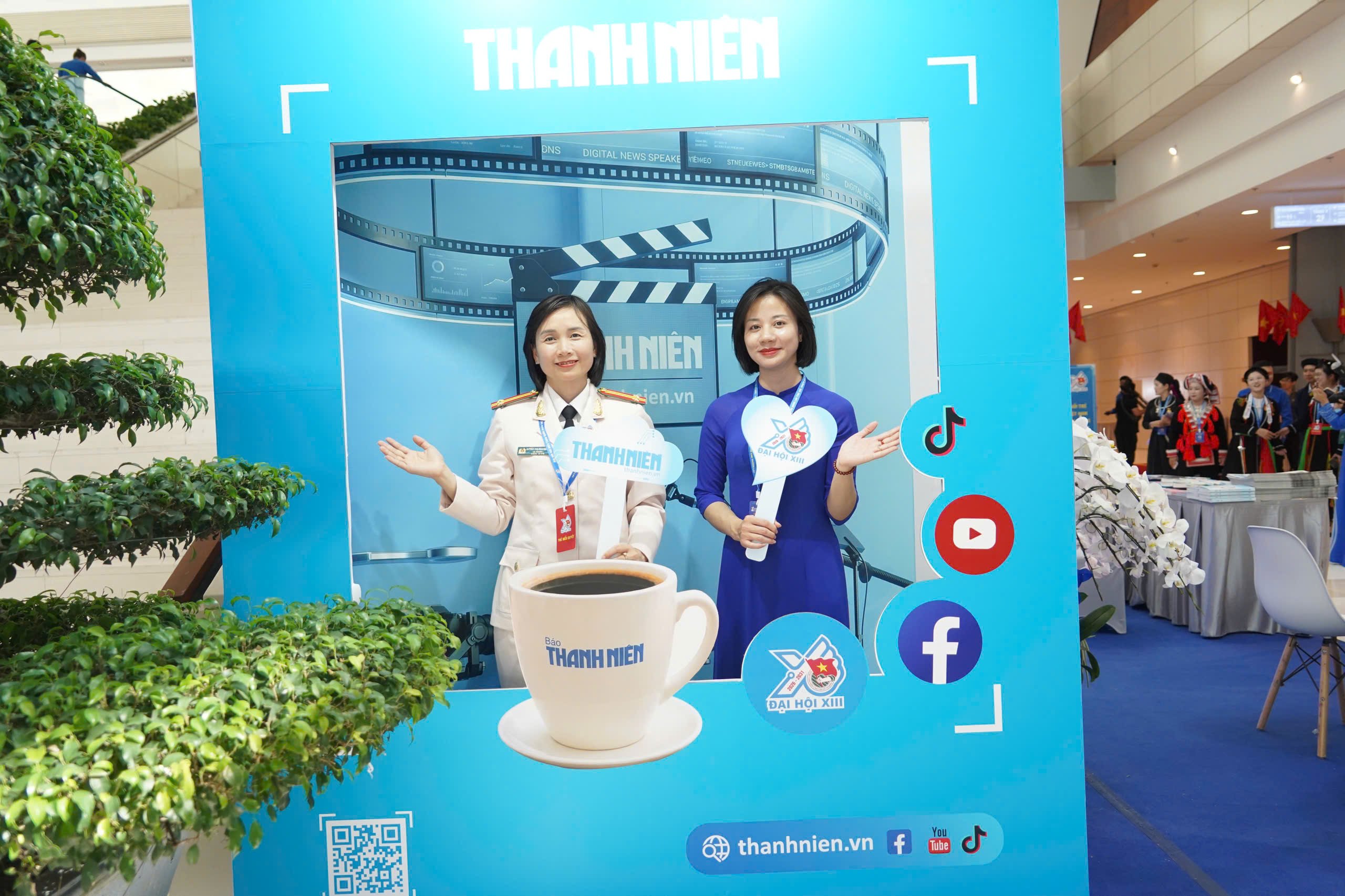 Không gian số kết nối của Báo Thanh Niên cùng người trẻ tại Đại hội Đoàn - Ảnh 6.