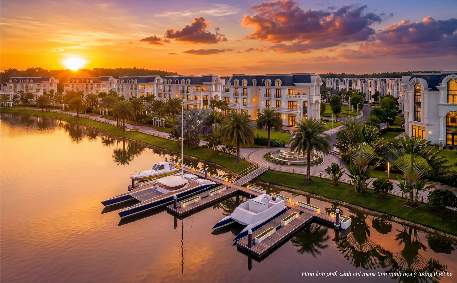 Mansion Riverside Villas: Bộ sưu tập dinh thự hoàng gia ven sông của giới thượng lưu - Ảnh 1.