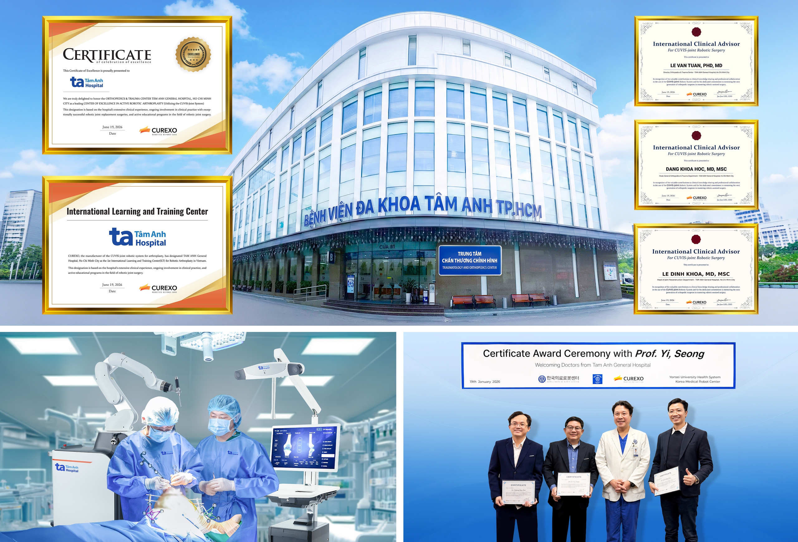 Bệnh viện Tâm Anh trở thành trung tâm quốc tế xuất sắc thay khớp bằng Robot AI- Ảnh 3.