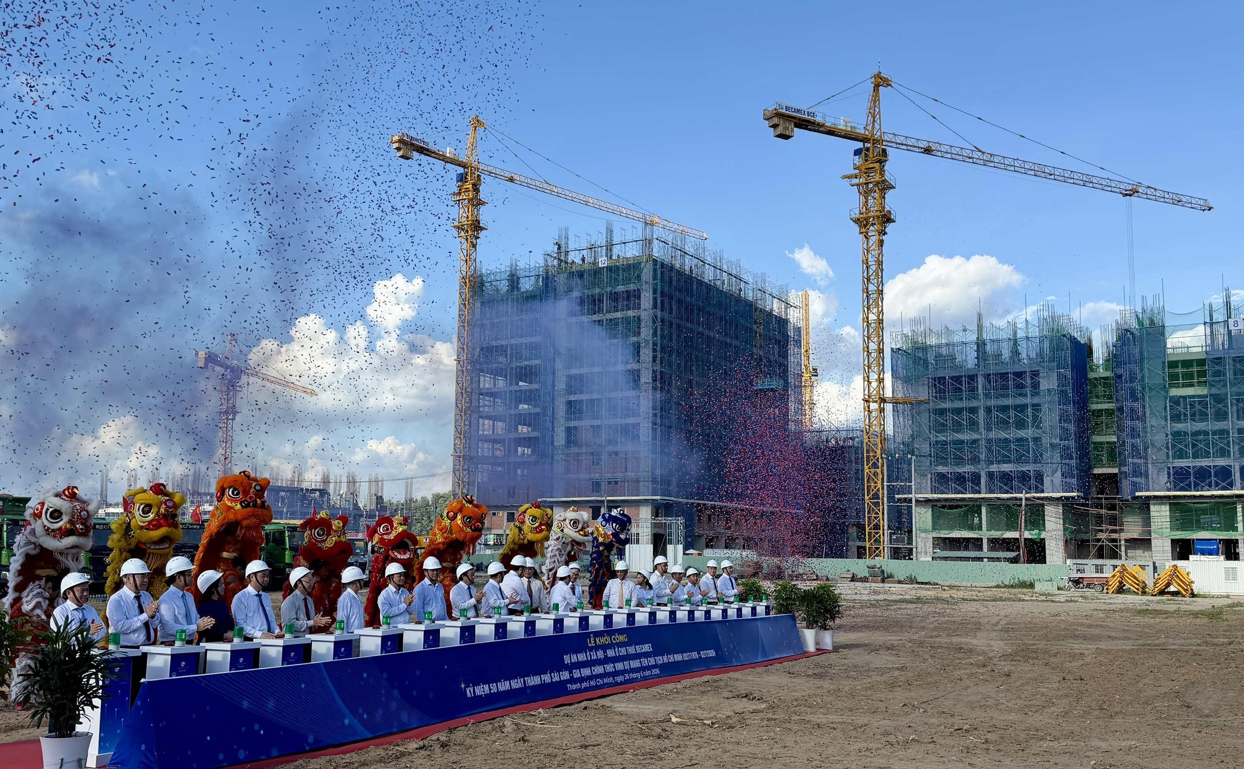 TP.HCM: Tập đo&agrave;n Becamex khởi c&ocirc;ng x&acirc;y 6.229 căn nh&agrave; ở x&atilde; hội - Ảnh 4.