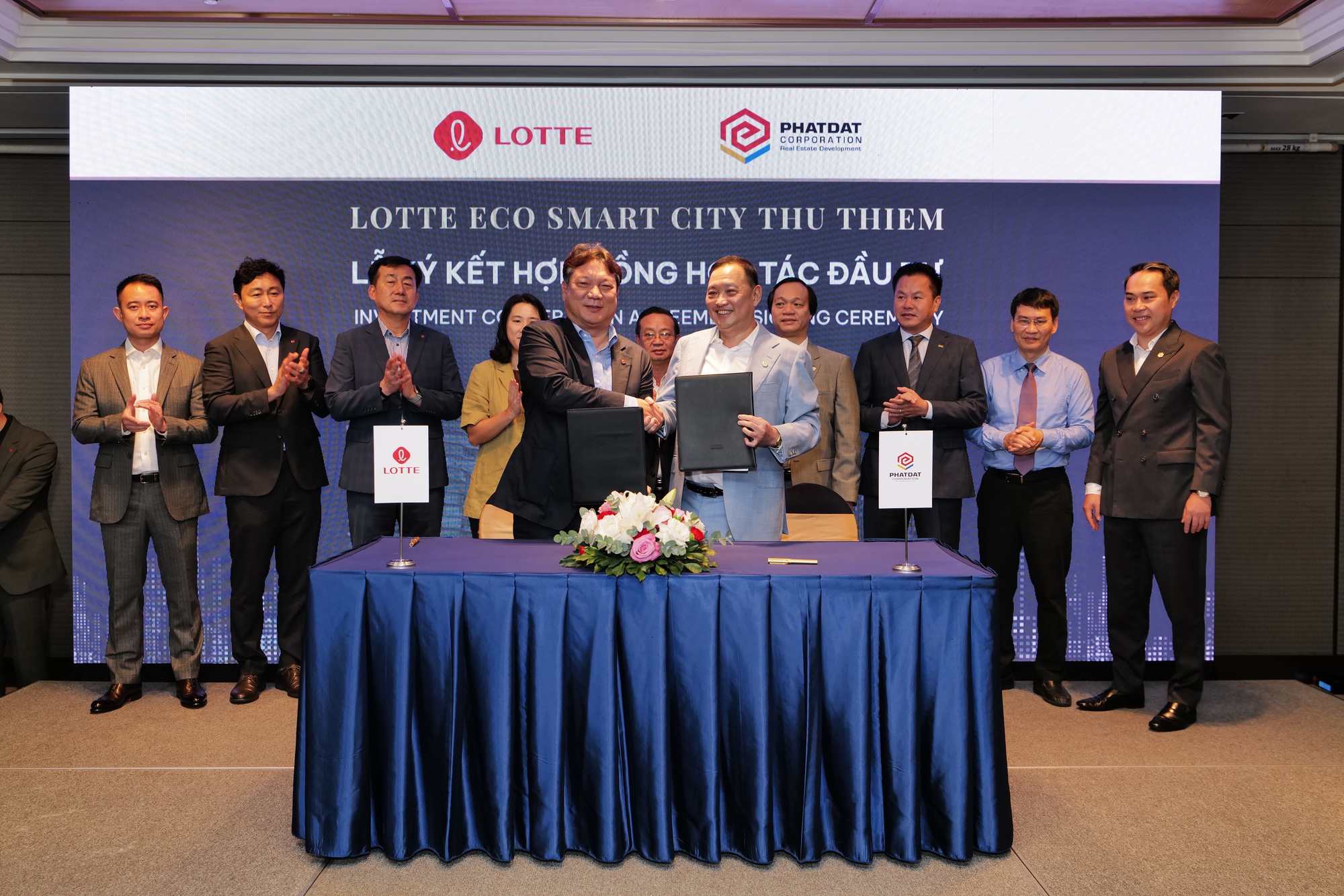 Phát Đạt rót hơn 10.000 tỉ đồng vào dự án Lotte Eco Smart City Thu Thiem   - Ảnh 1.