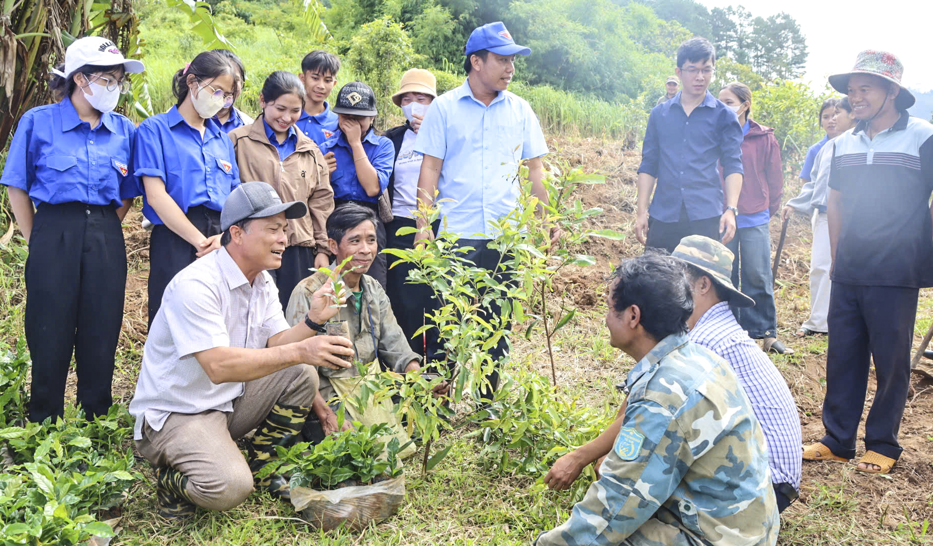 Từ 'đại hội không hoa' đến trồng 1 triệu cây cà phê cho đồng bào Xơ Đăng- Ảnh 5.