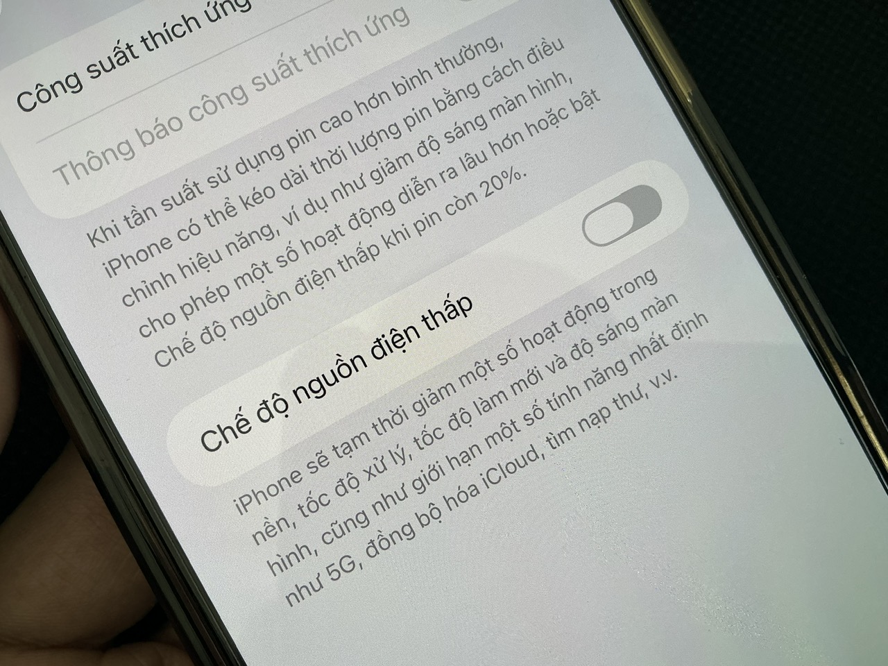 Biểu tượng pin iPhone đổi sang màu vàng báo hiệu điều gì? - Ảnh 2.