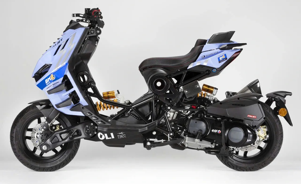 Xe tay ga bản độc số đẹp: Chọn Italjet Dragster 300 Gresini hay Honda SH150i HRC? - Ảnh 5.