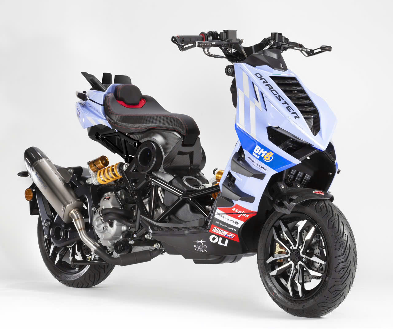 Xe tay ga bản độc số đẹp: Chọn Italjet Dragster 300 Gresini hay Honda SH150i HRC? - Ảnh 4.