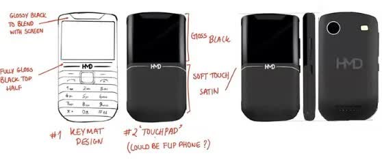 Điện thoại HMD mới c&oacute; thiết kế lạ, gợi nhớ thời ho&agrave;ng kim của BlackBerry - Ảnh 1.