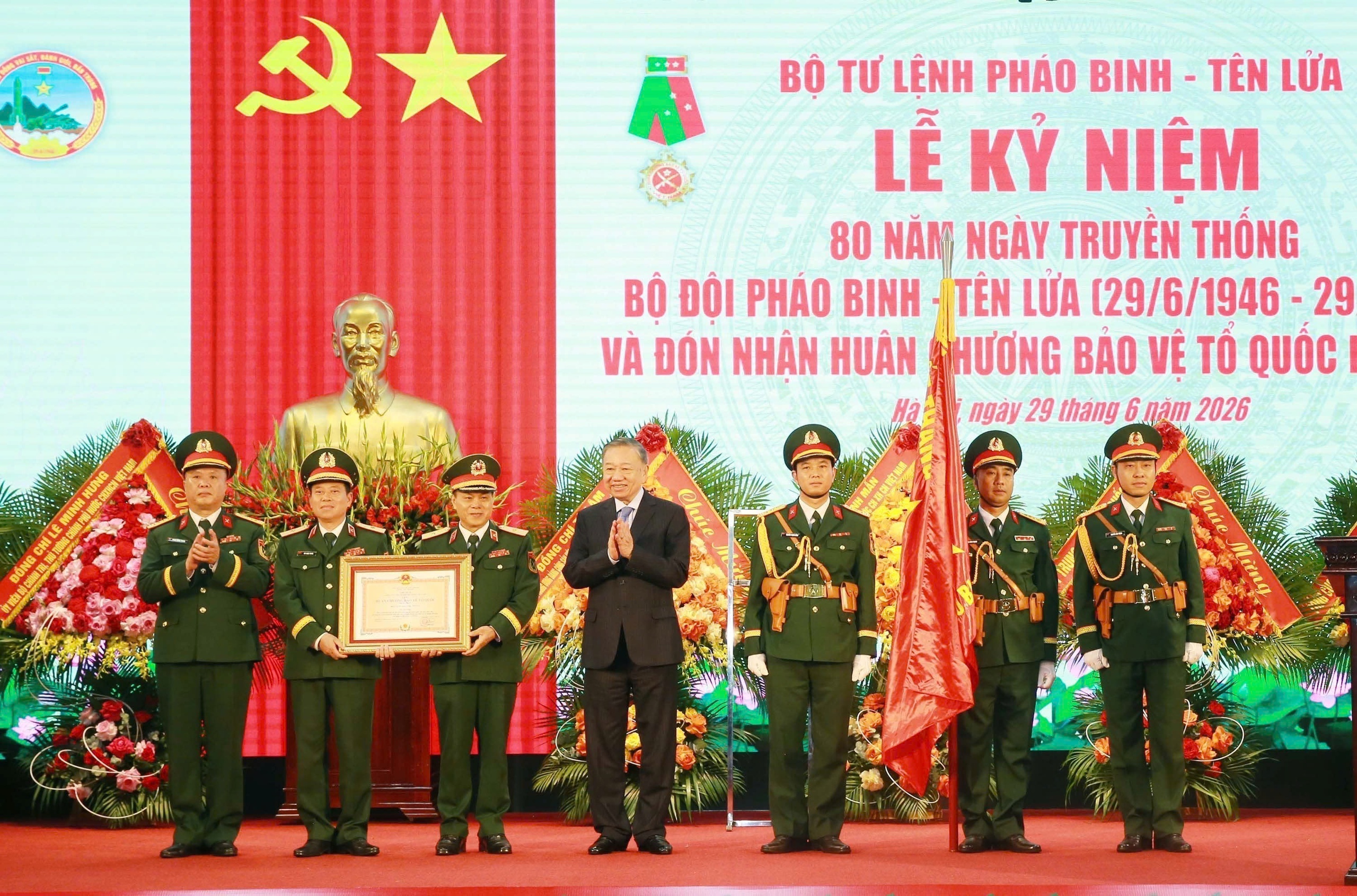 Lực lượng ph&aacute;o binh - t&ecirc;n lửa phải trở th&agrave;nh trụ cột của sức mạnh t&aacute;c chiến - Ảnh 1.