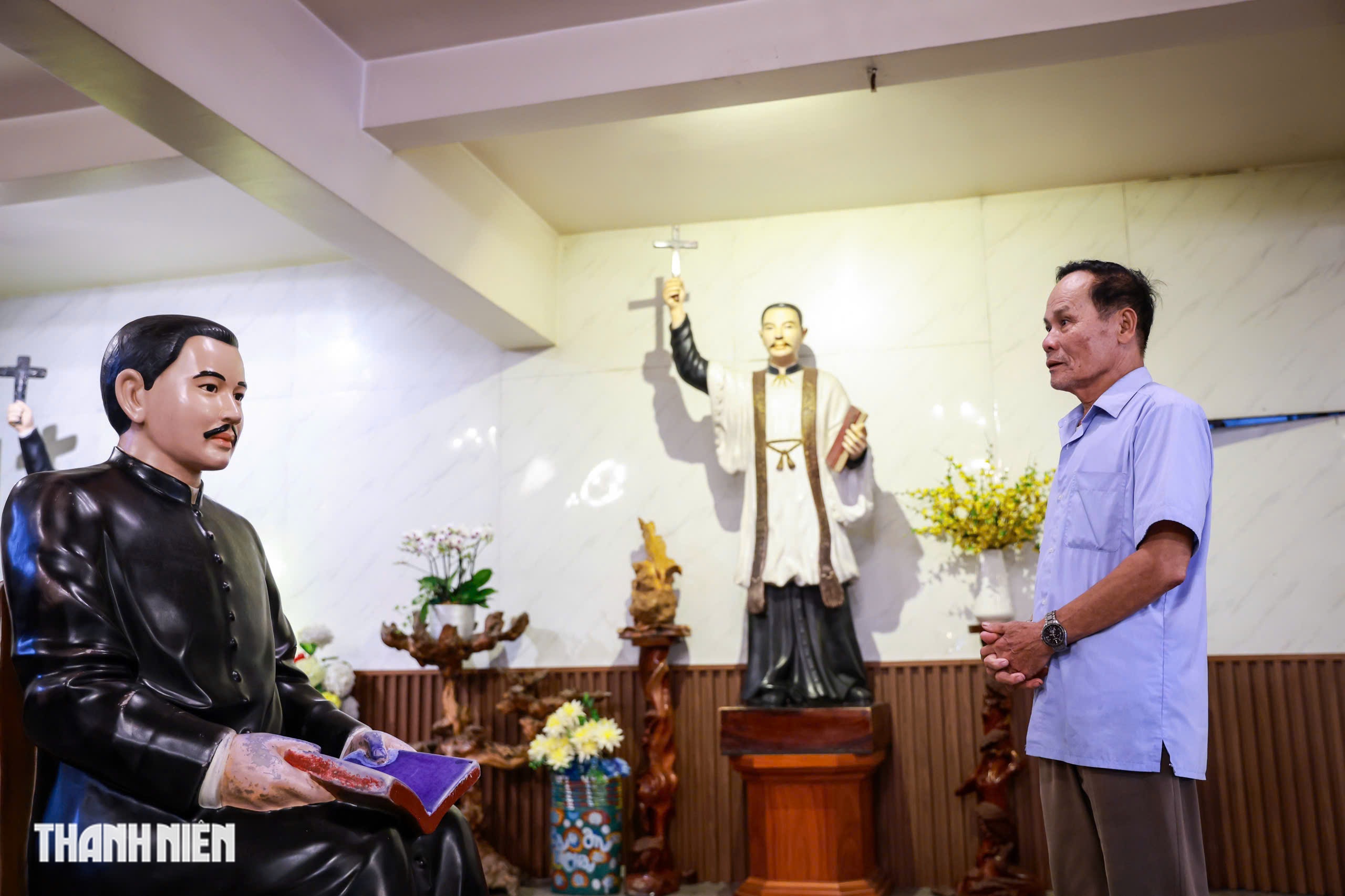 D&ograve;ng người h&agrave;nh hương về Tắc Sậy: Học c&aacute;ch sống từ cha Trương Bửu Diệp - Ảnh 3.