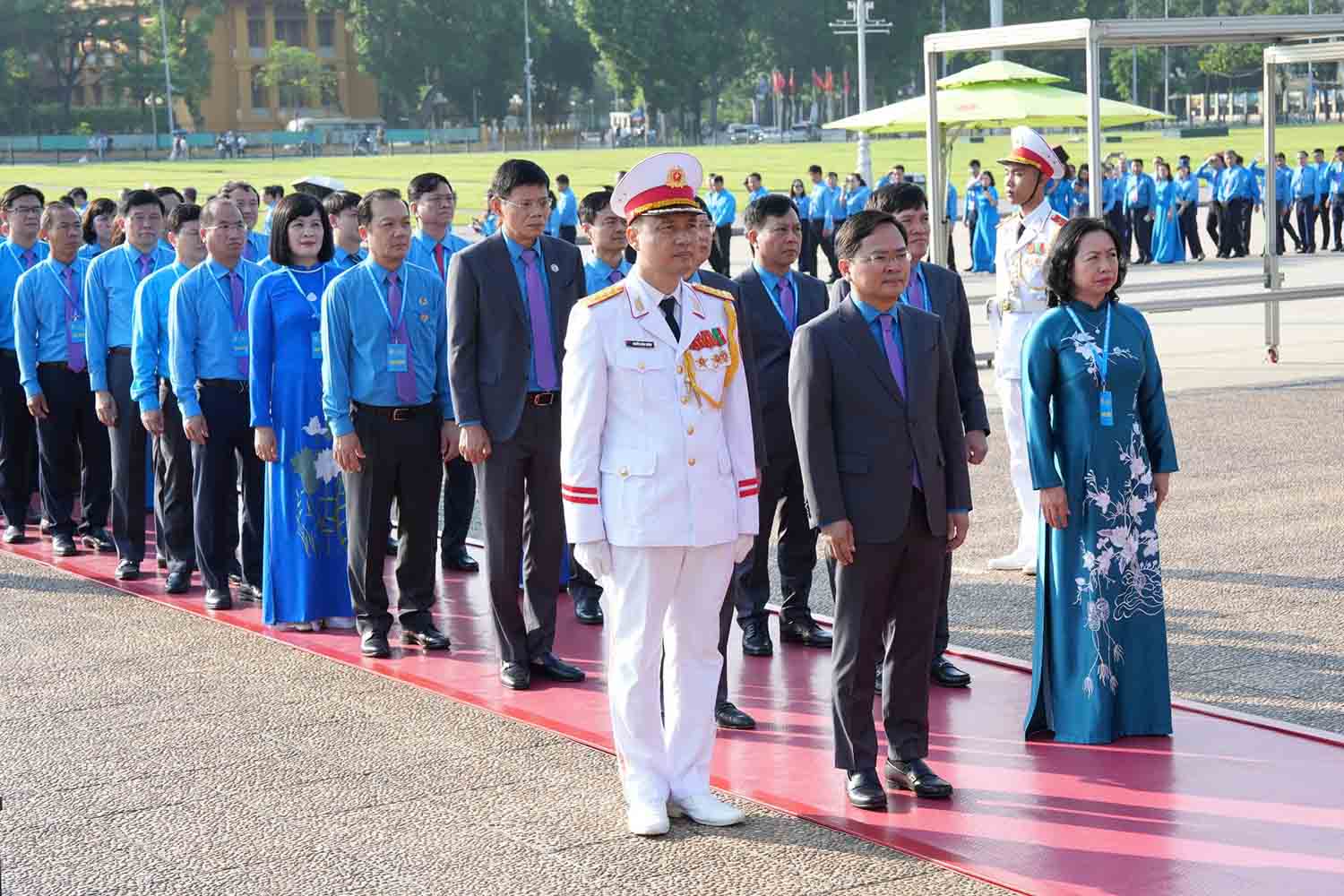 Khai mạc Đại hội XIV Công đoàn Việt Nam, 780 đại biểu tham dự - Ảnh 1. Khai mạc Đại hội XIV Công đoàn Việt Nam, 780 đại biểu tham dự - Ảnh 1.
