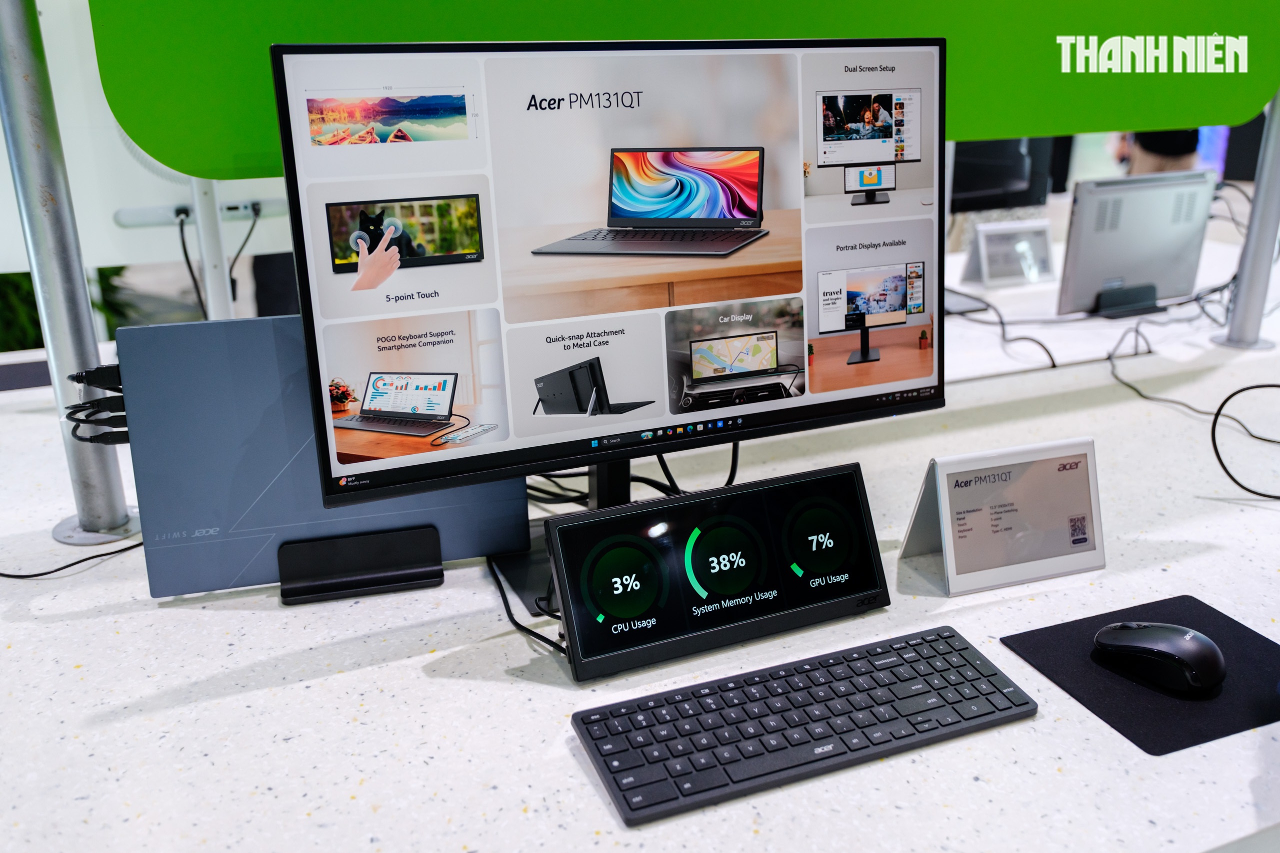 Predator Atlas 8 thu h&uacute;t ch&uacute; &yacute; tại gian h&agrave;ng Acer ở Computex 2026 - Ảnh 6.