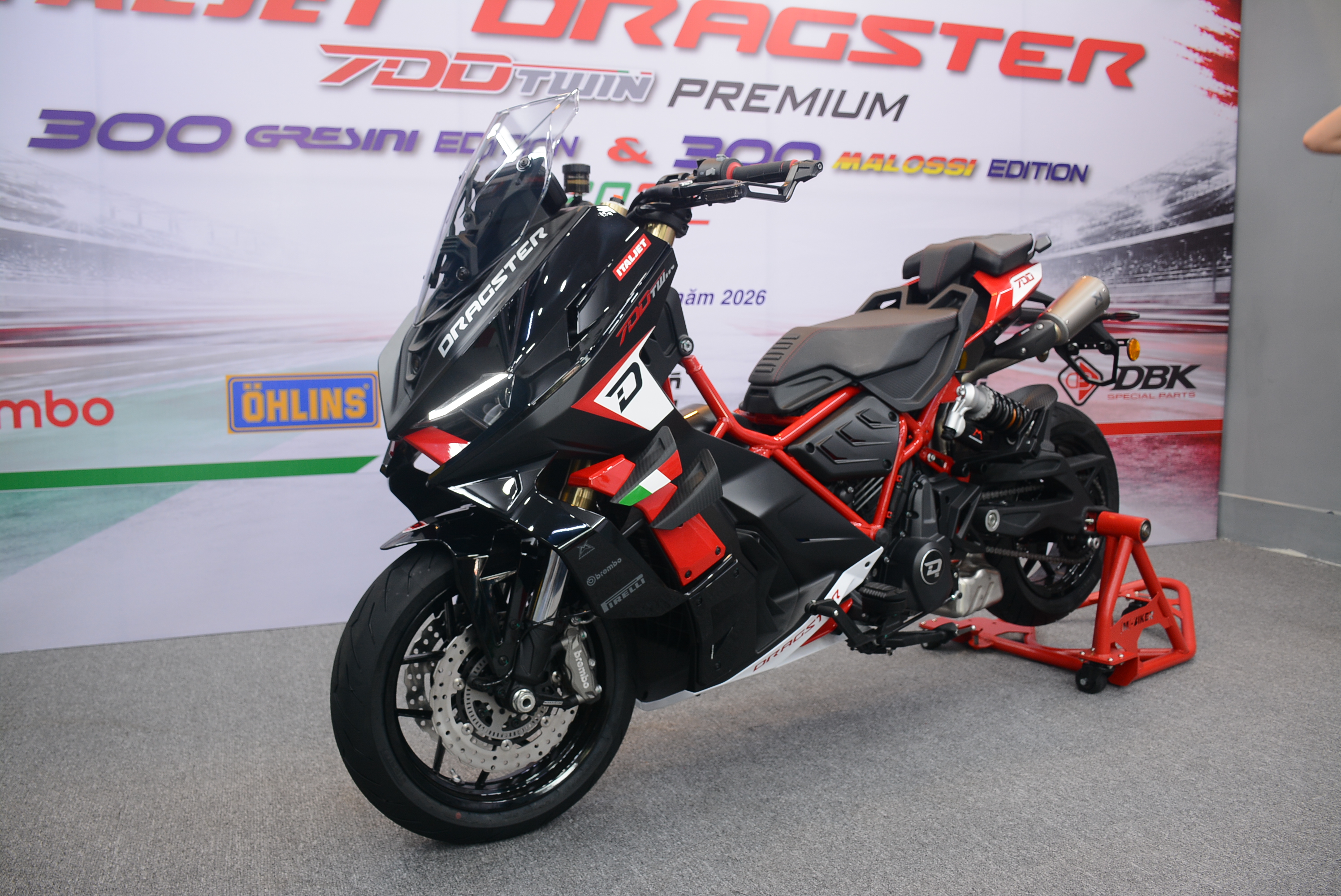 Si&ecirc;u phẩm xe tay ga Italjet Dragster 700 đầu ti&ecirc;n về Việt Nam, gi&aacute; 428 triệu đồng - Ảnh 2.