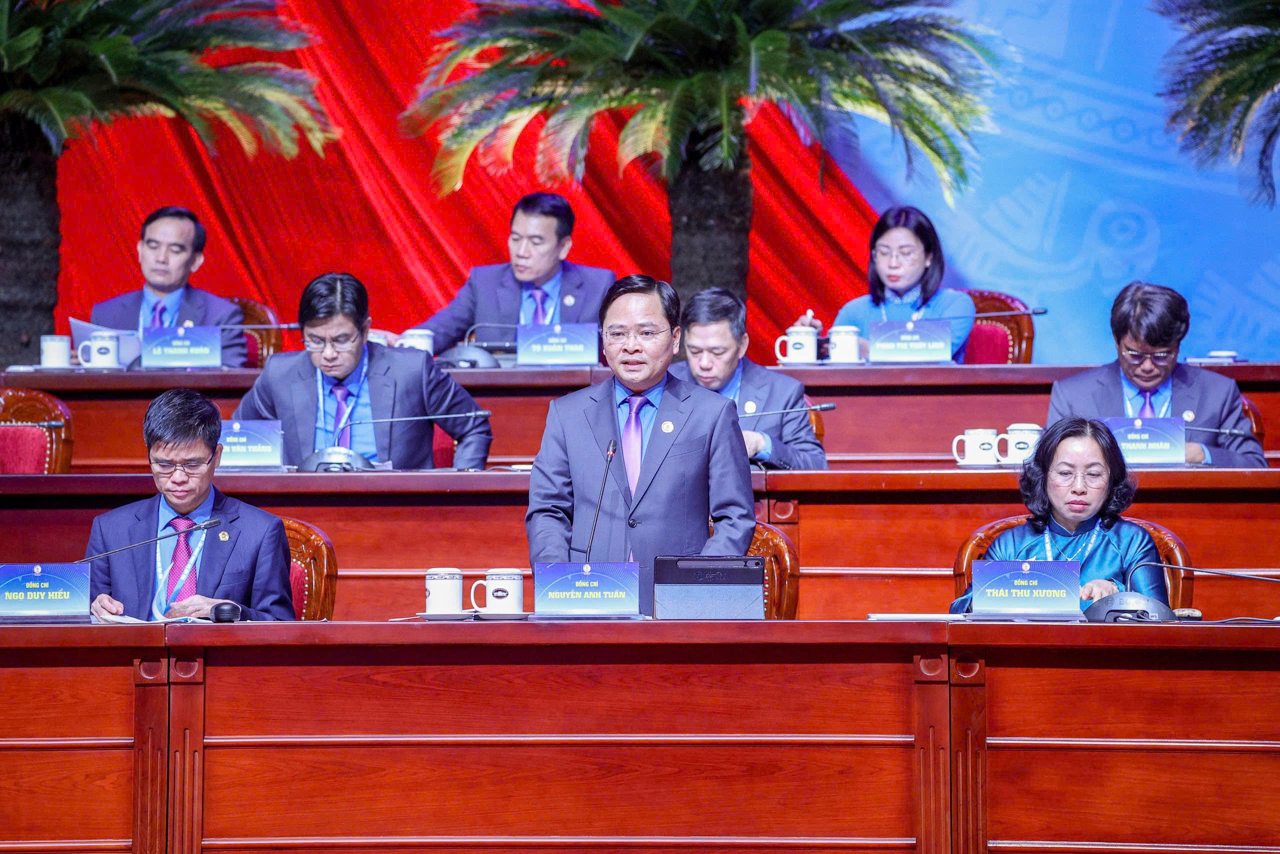 Khai mạc Đại hội XIV C&ocirc;ng đo&agrave;n Việt Nam - Ảnh 2.