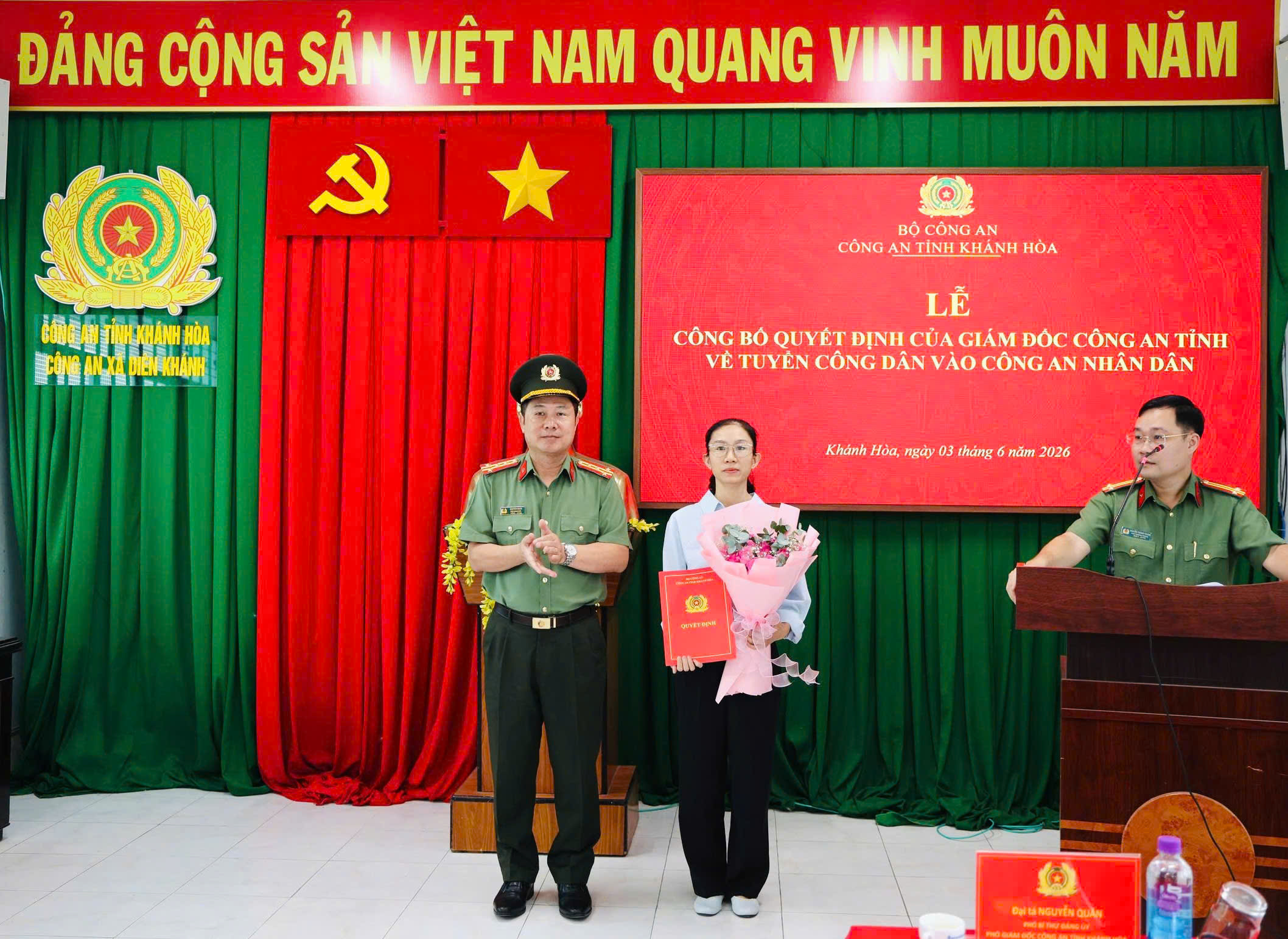 Tạm tuyển vợ thiếu tá công an hy sinh khi truy đuổi 'cát tặc' tại Khánh Hòa - Ảnh 1.