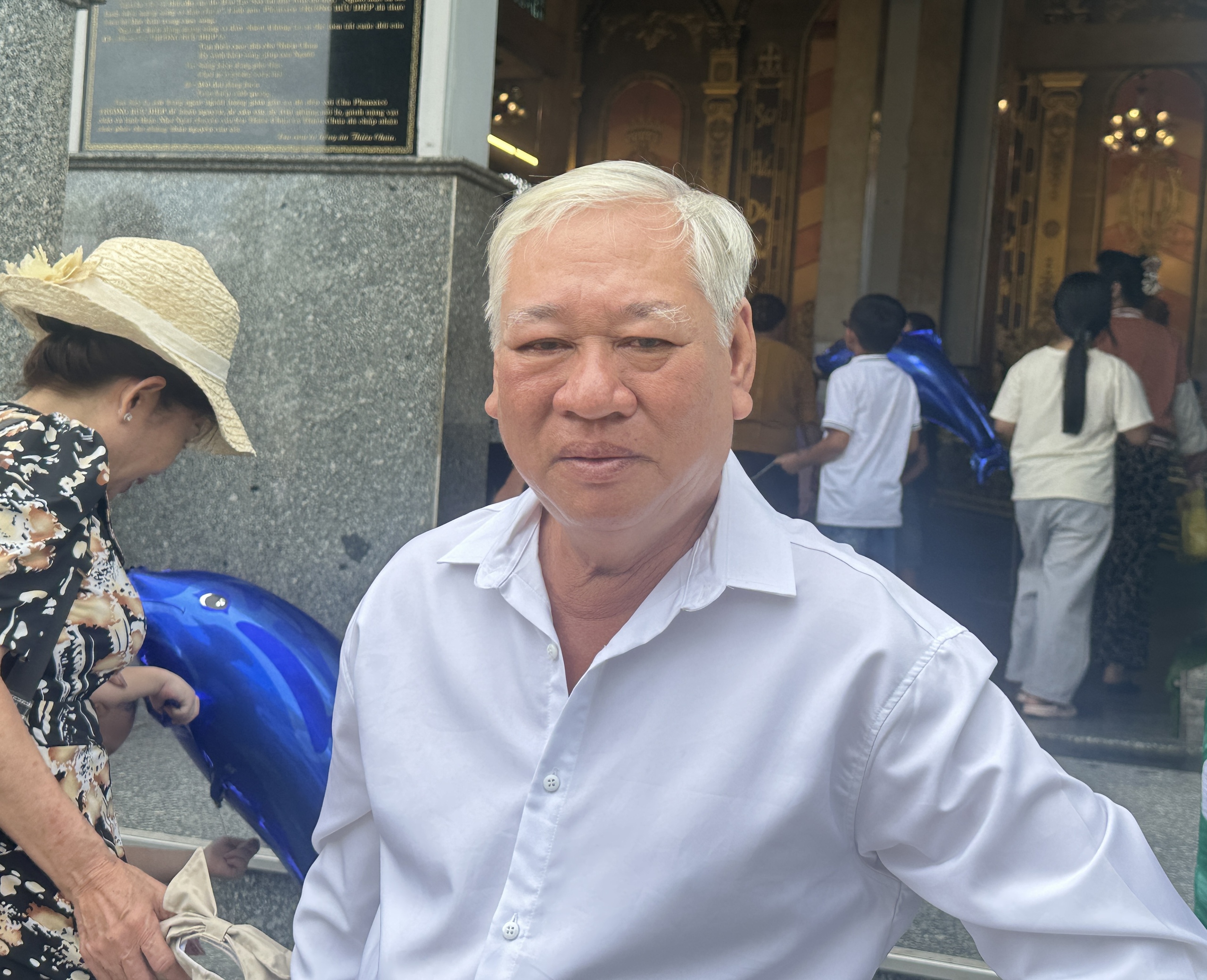 Ba thế hệ h&agrave;nh hương về Tắc Sậy trước lễ tuy&ecirc;n phong Ch&acirc;n phước Cha Bửu Diệp - Ảnh 5.