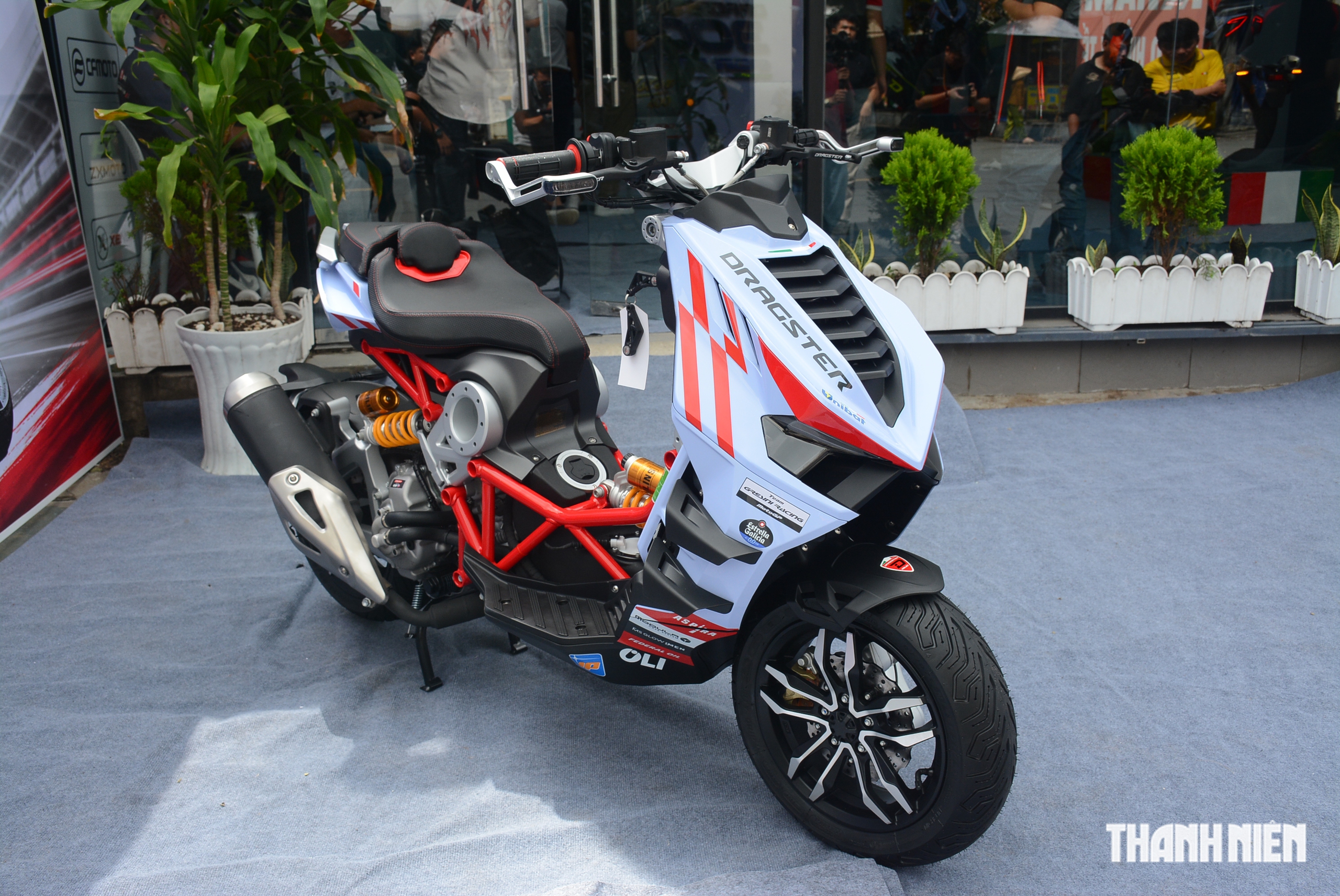 Xe tay ga Italjet Dragster 300 Gresini Edition về Việt Nam: Chỉ 40 chiếc, gi&aacute; 225 triệu - Ảnh 13.