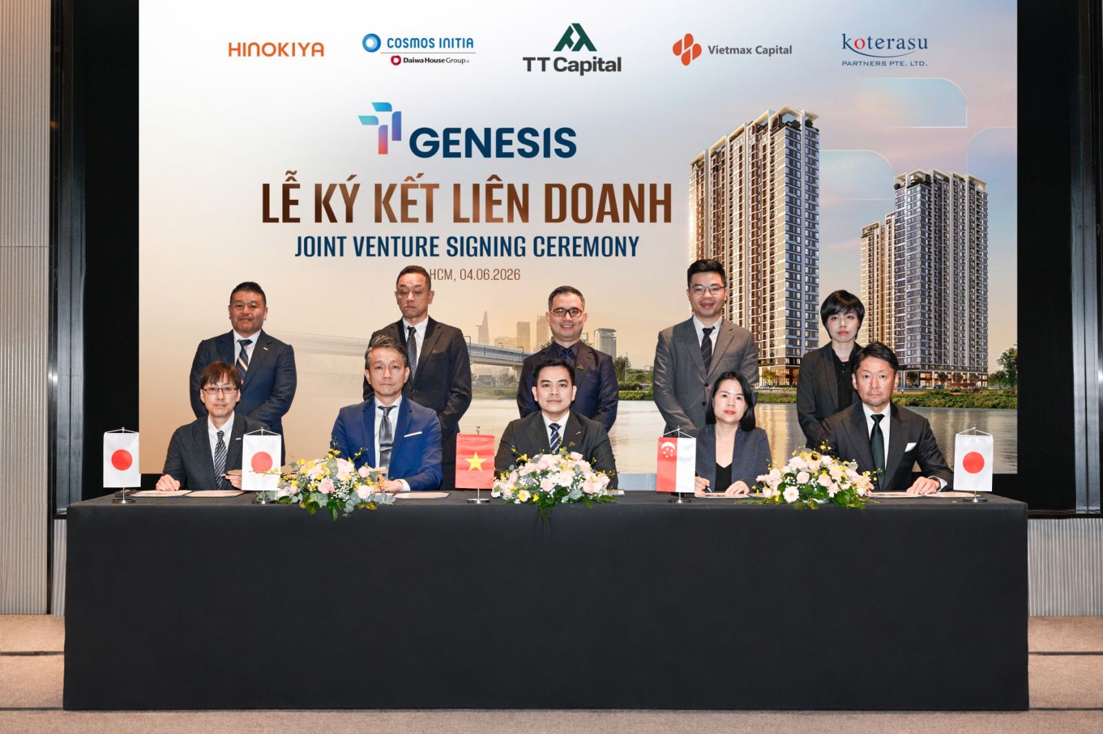 Các đối tác Việt Nam, Singapore, Nhật Bản lập liên doanh phát triển bất động sản- Ảnh 1.