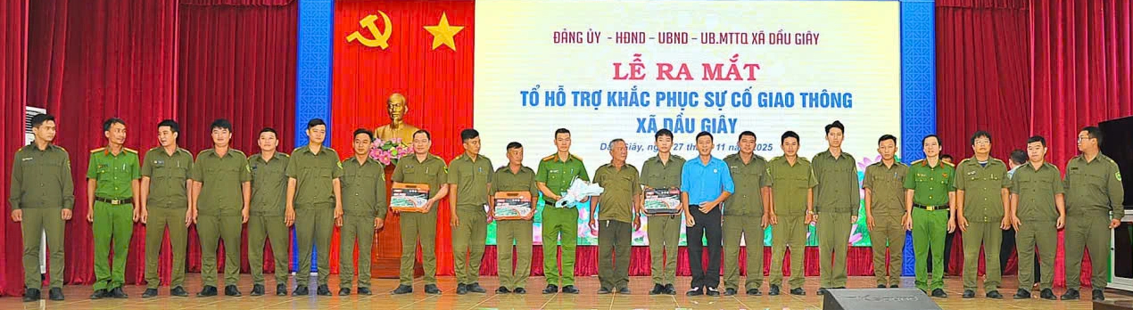 Tổ hỗ trợ khắc phục sự cố giao thông Dầu Giây - Ảnh 1.