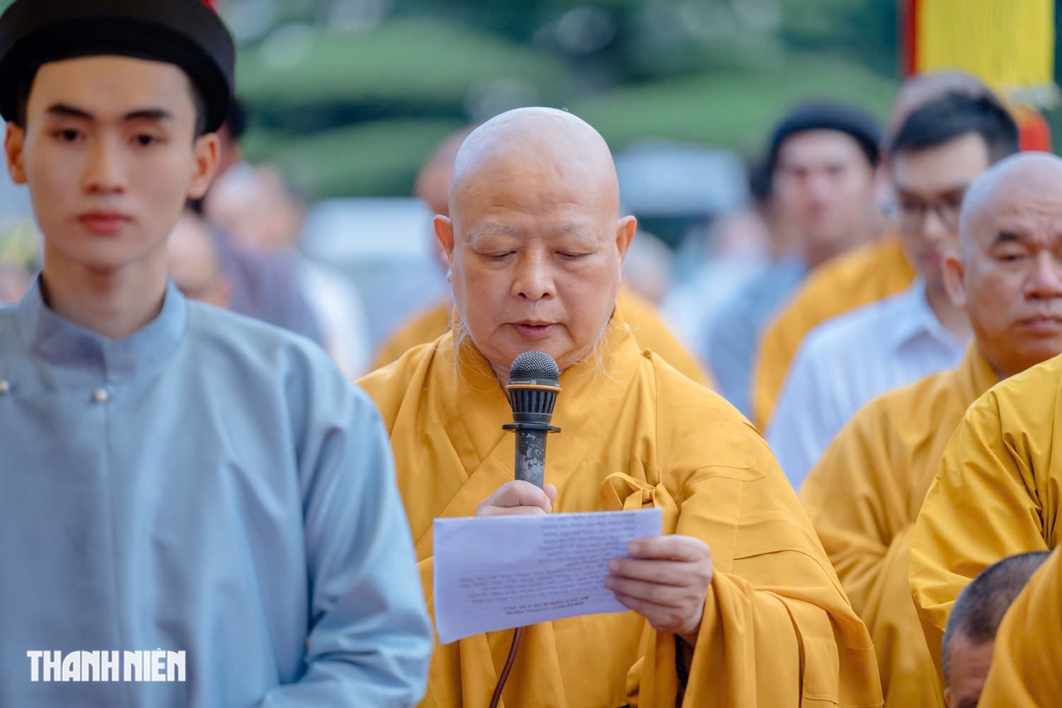 Tưởng niệm 63 năm Bồ t&aacute;t Th&iacute;ch Quảng Đức tại th&aacute;p t&ocirc;n tr&iacute; x&aacute; lợi tr&aacute;i tim - Ảnh 11.