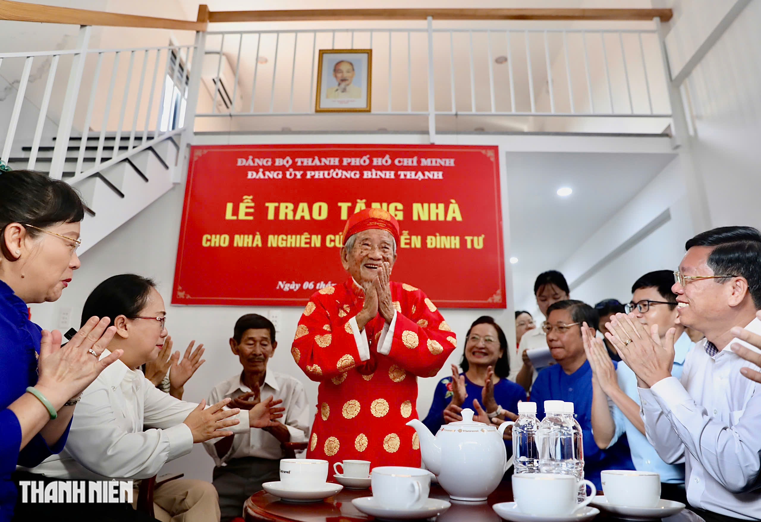 TP.HCM trao tặng nh&agrave; mới cho nh&agrave; nghi&ecirc;n cứu Nguyễn Đ&igrave;nh Tư ở tuổi 106- Ảnh 2.