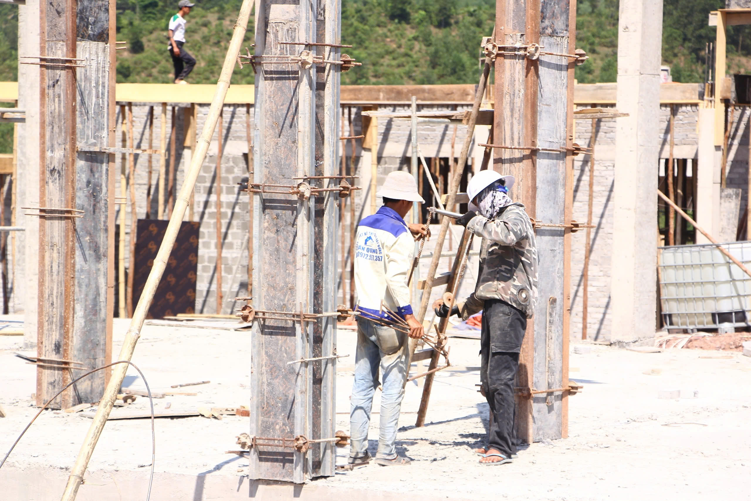 Dựng trường dưới nắng gió biên cương Quảng Trị- Ảnh 6. Dựng trường dưới nắng gió biên cương Quảng Trị- Ảnh 6.