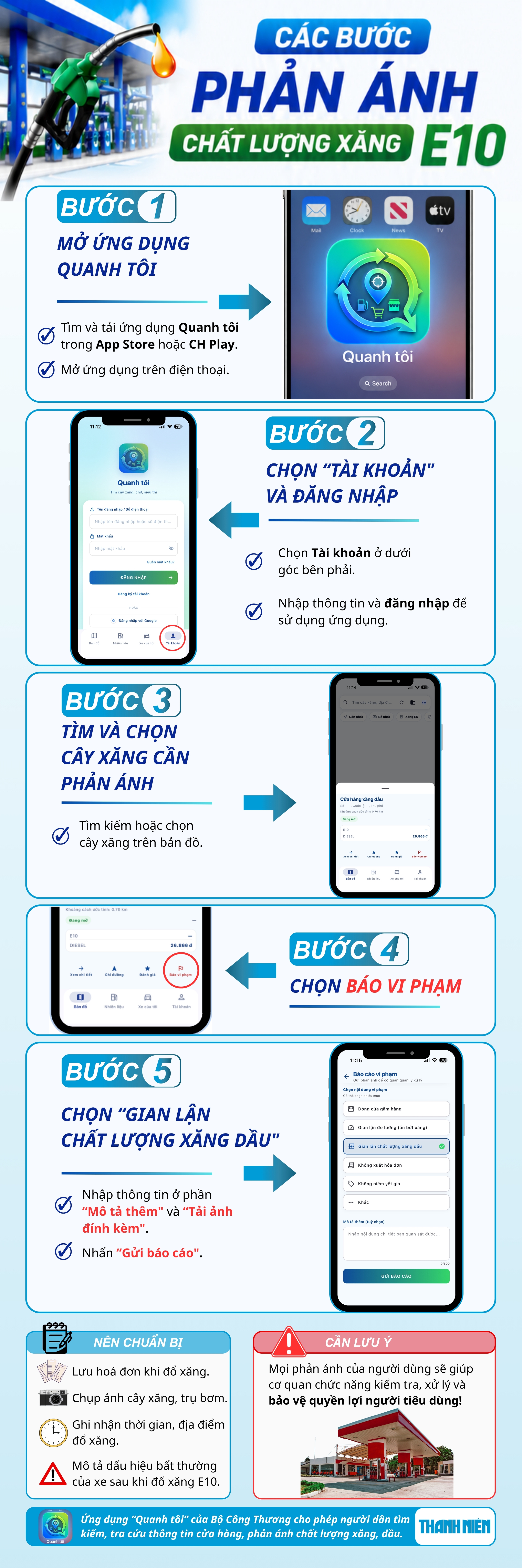 5 bước phản &aacute;nh chất lượng xăng E10 - Ảnh 1.