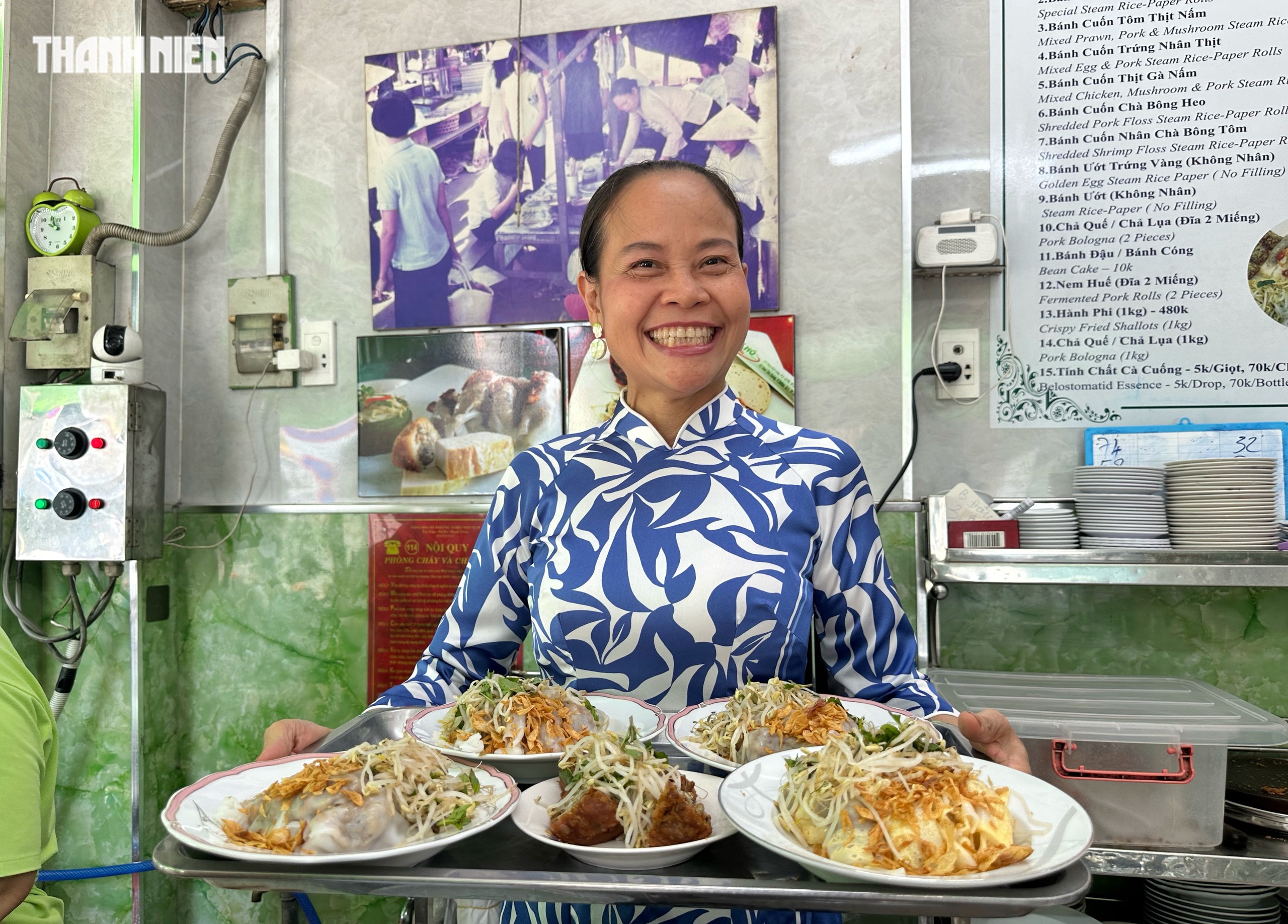 Quán bánh cuốn Michelin ở trung tâm TP.HCM: Thâm niên 65 năm, bà chủ có thói quen đặc biệt- Ảnh 1. Quán bánh cuốn Michelin ở trung tâm TP.HCM: Thâm niên 65 năm, bà chủ có thói quen đặc biệt- Ảnh 1.