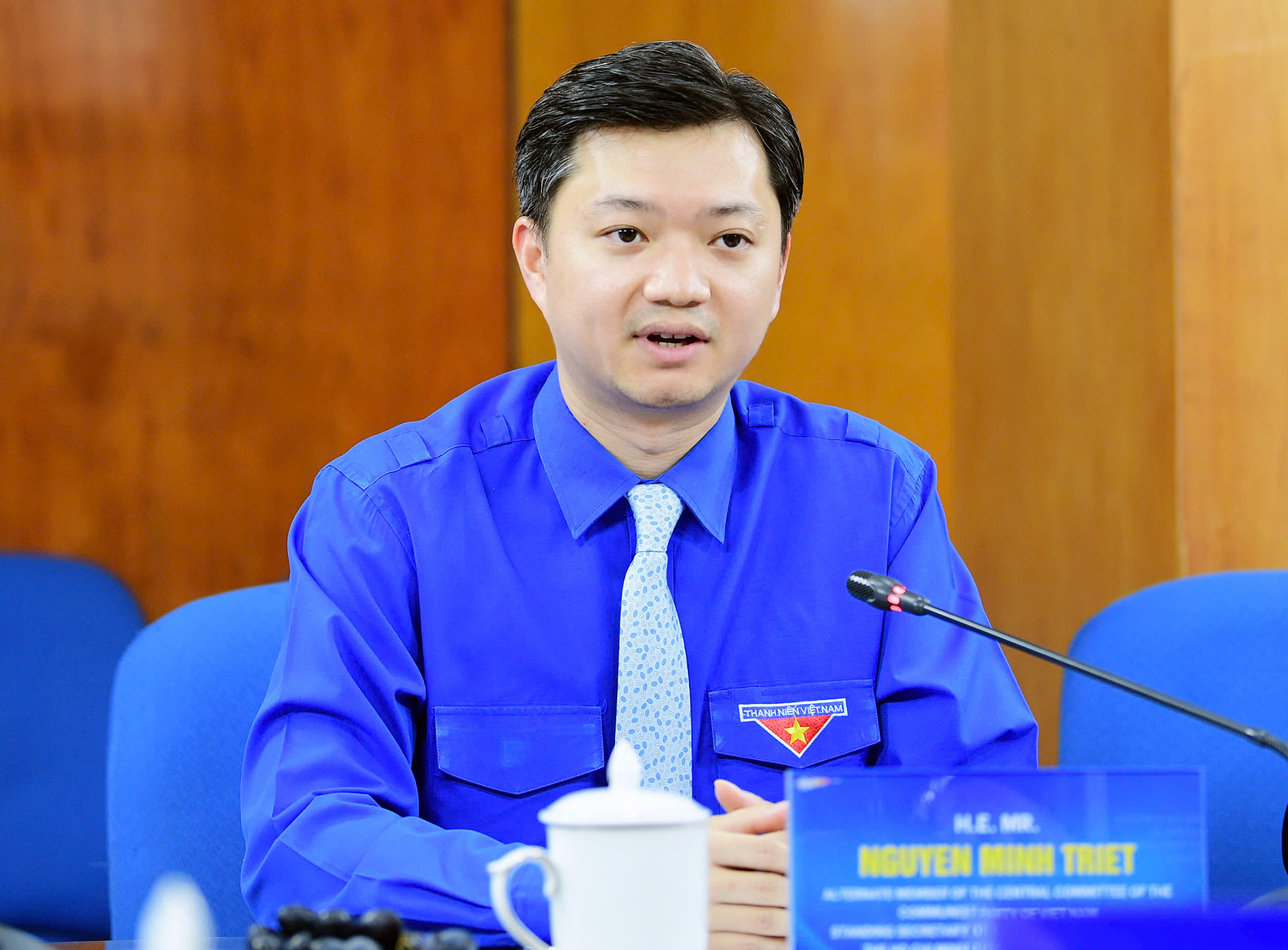 T.Ư Đoàn hội đàm với Ban Thanh niên T.Ư Đảng Nhân dân Campuchia - Ảnh 2.